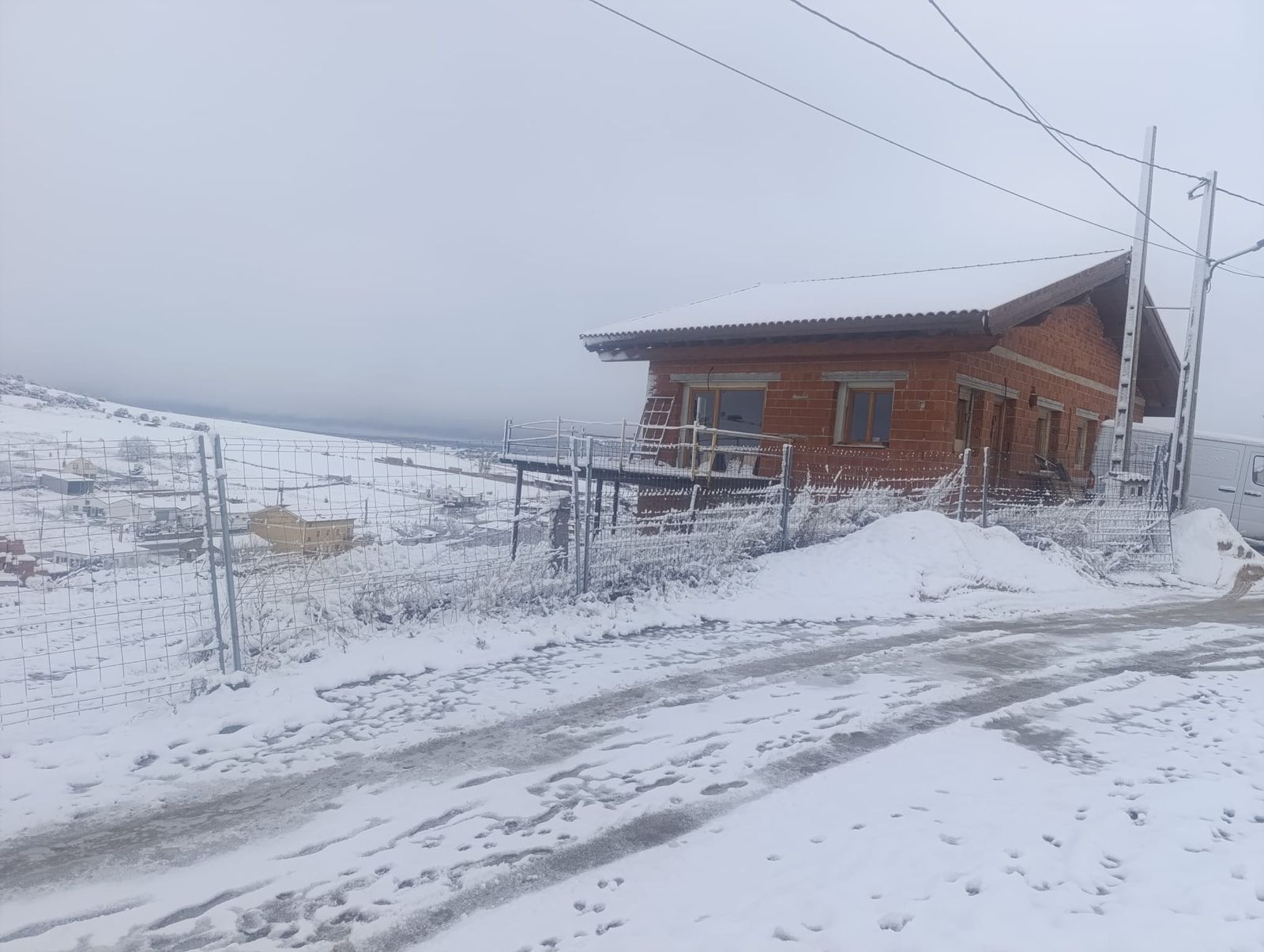 Nieve en Horcajo Medianero