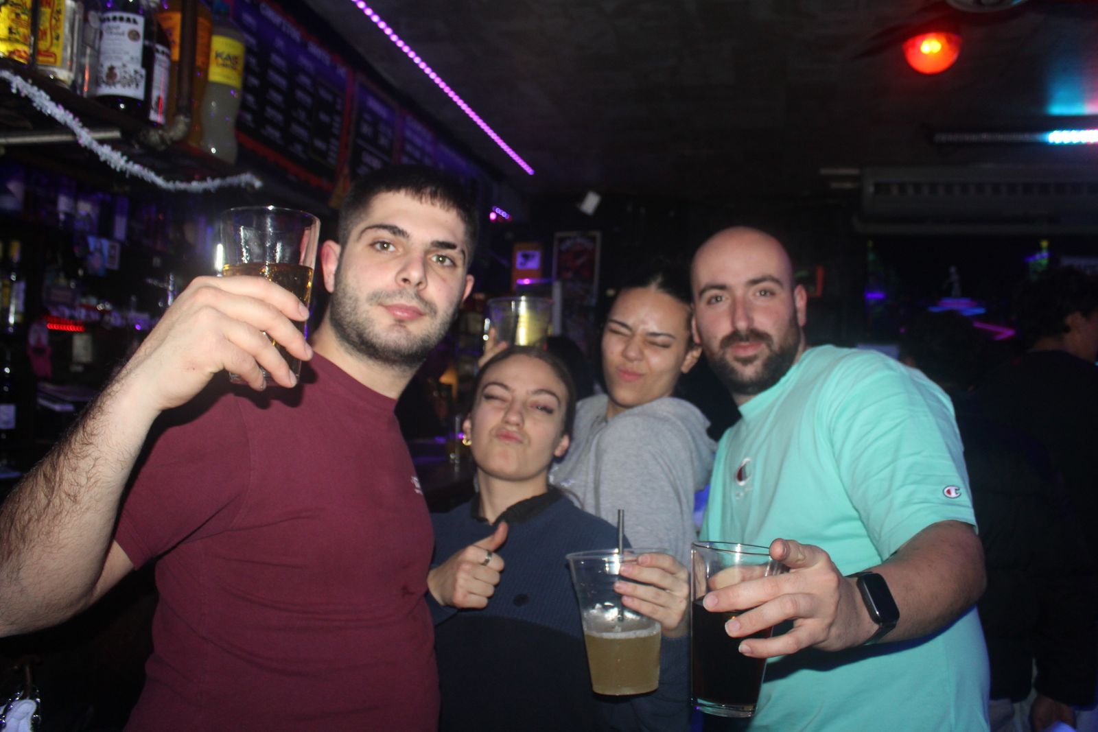 Salamanca de noche, viernes 26 de diciembre