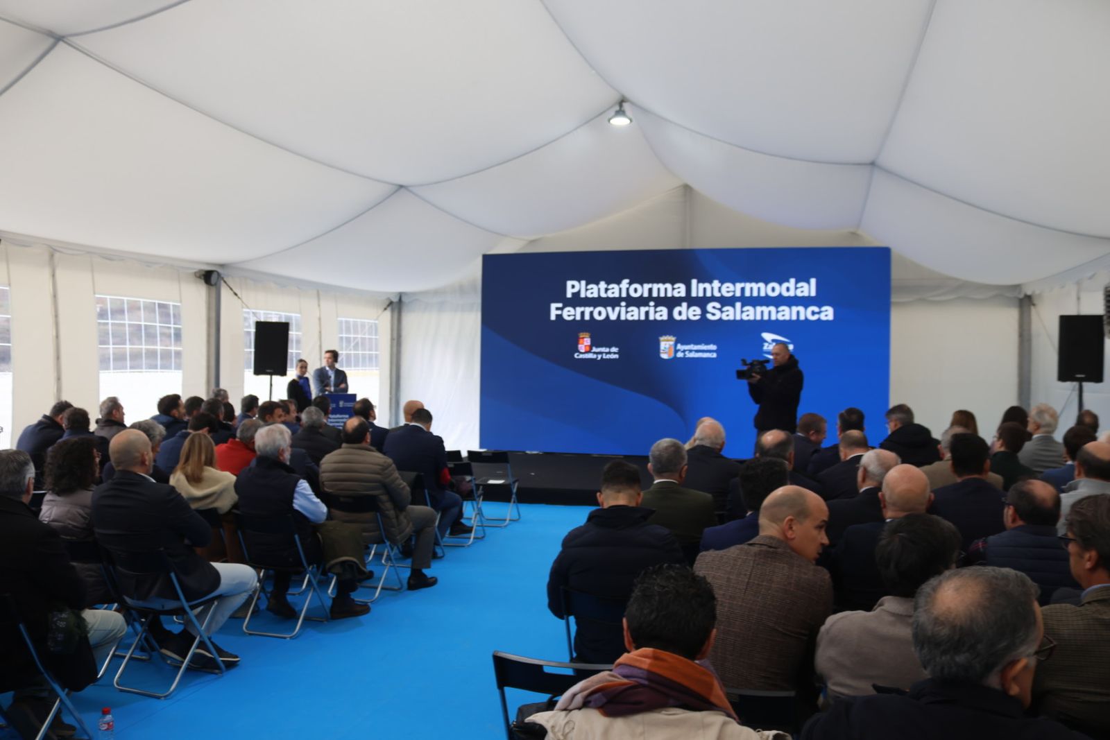 Presentación de la Plataforma Intermodal ferroviaria de Salamanca