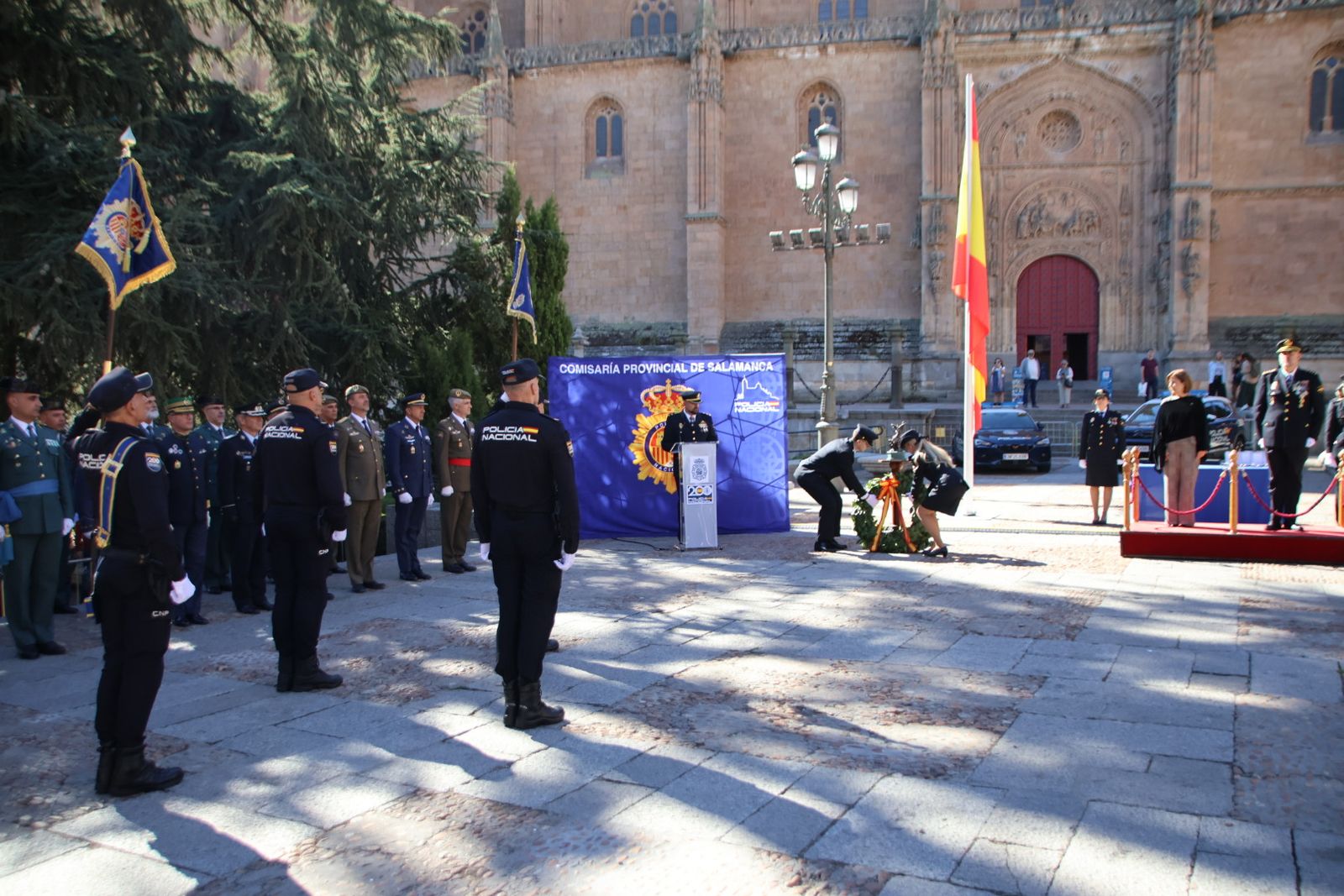 Acto institucional conmemorativo del Día de la Policía Nacional