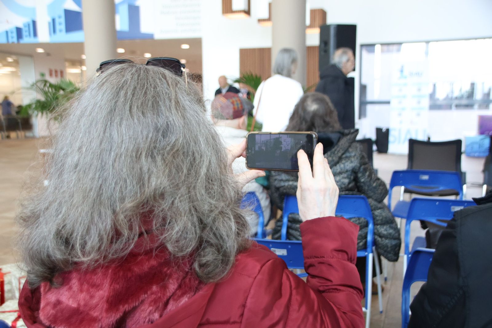 Concierto en el hall principal del Hospital de Salamanca, enmarcado dentro de los actos del 50 Aniversario del Hospital Clínico Universitario de Salamanca