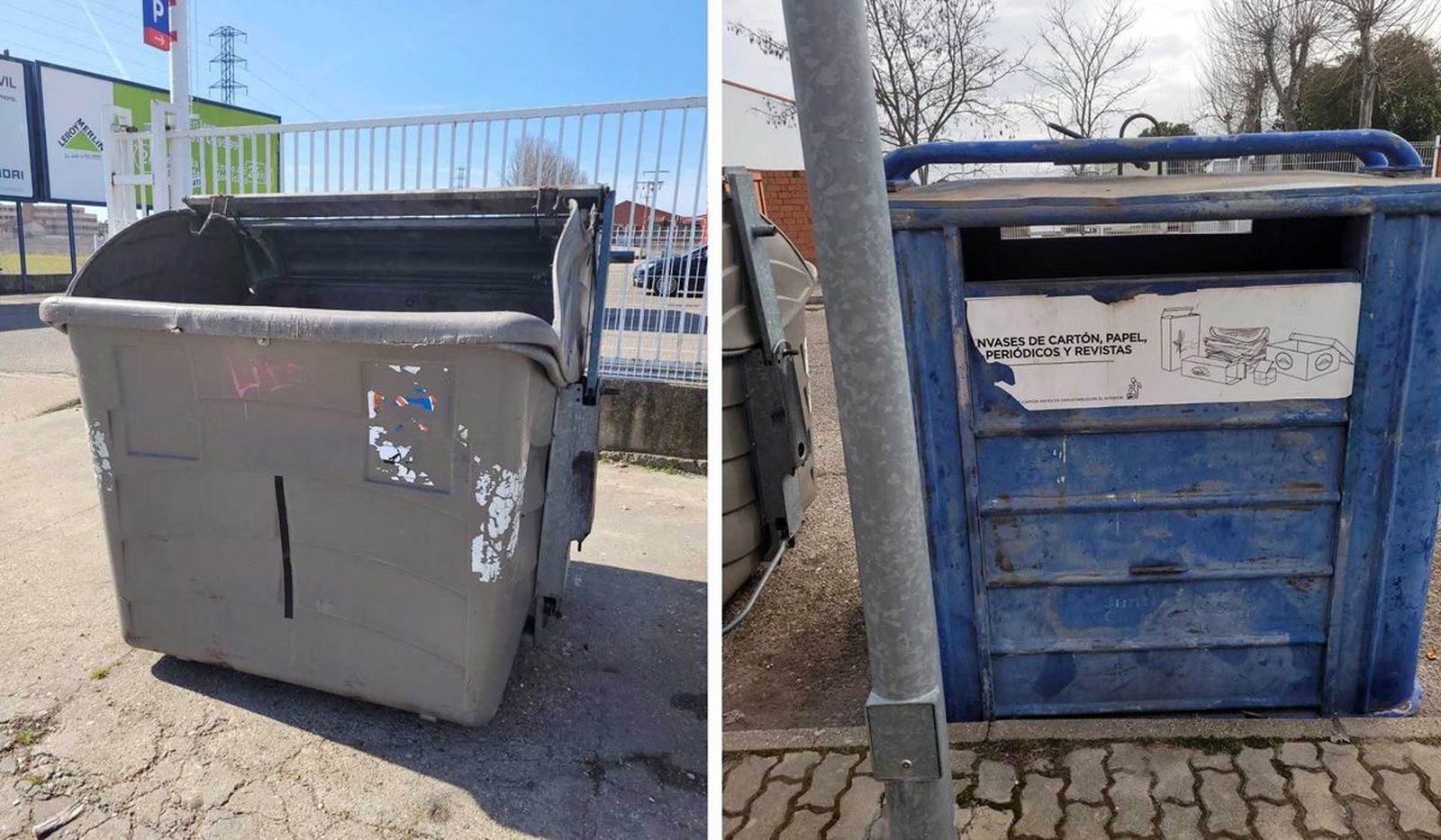 Contenedores en Zamora capital