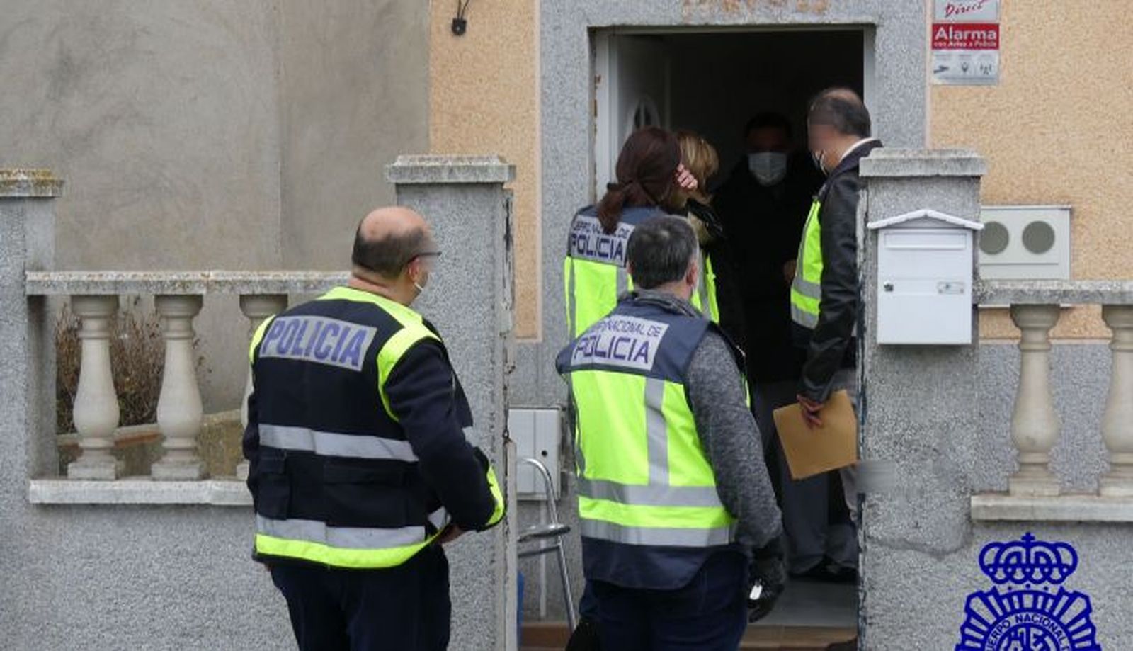 Operación de la Brigada de Extranjería