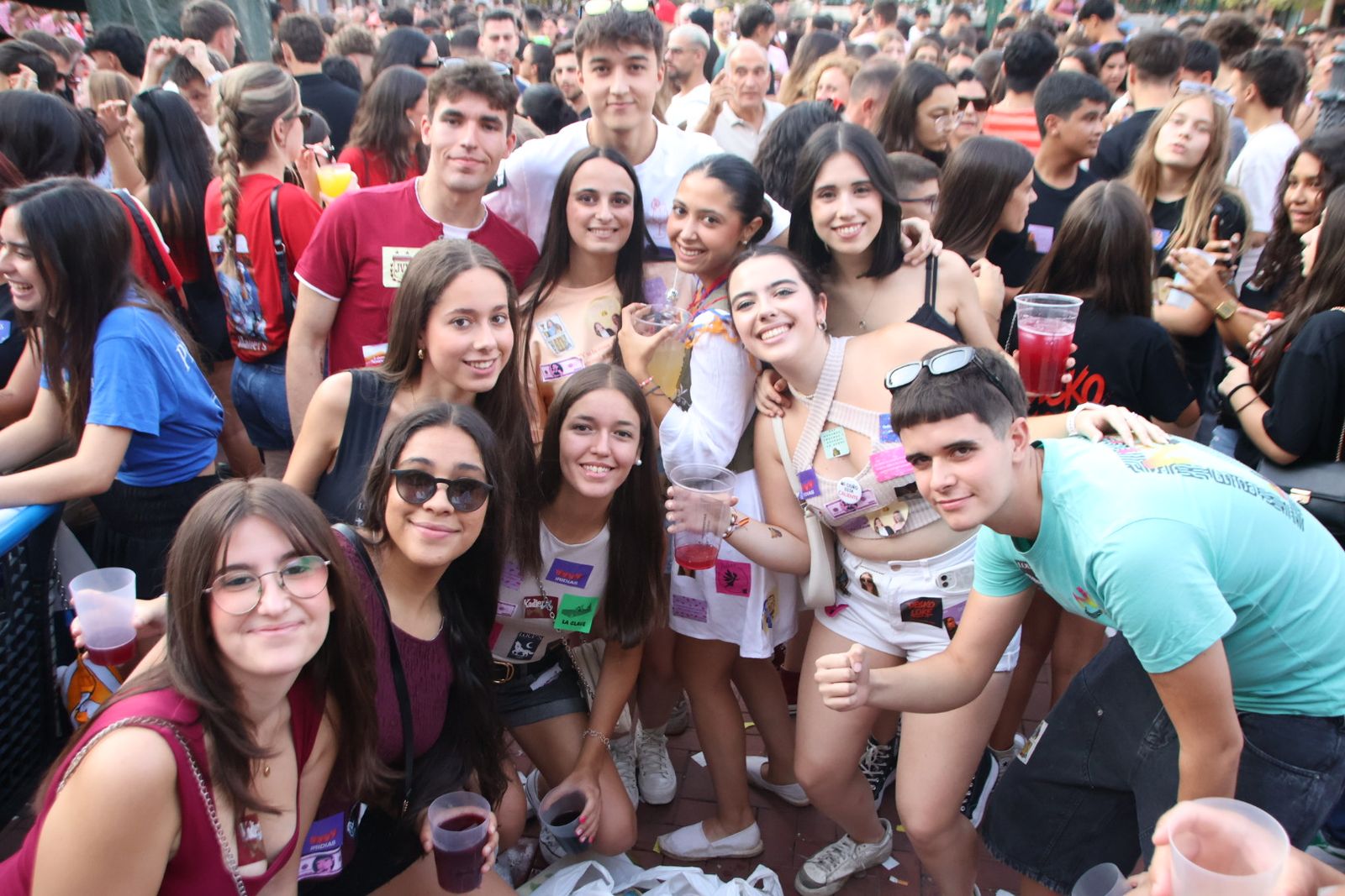 Peñaranda, Chupinazo y presentación de las reinas y damas