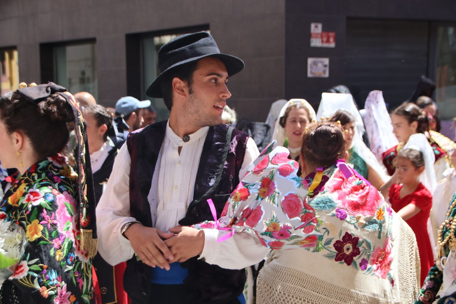 Procesión y ofrenda floral en honor de Nuestra Señora de la Asunción en Guijuelo