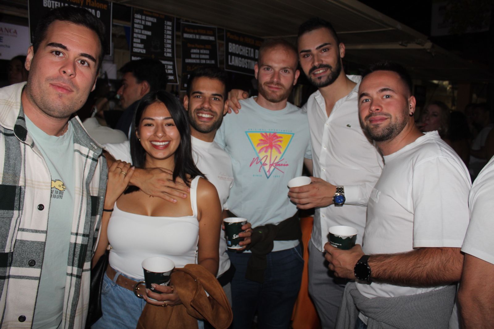 Ambiente en la Feria de Día en la tarde de este sábado