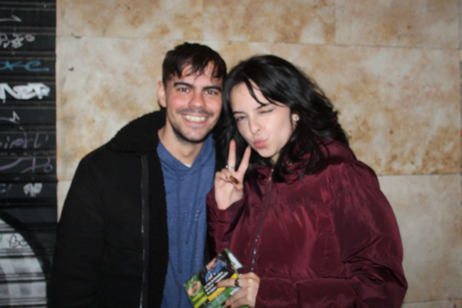 Salamanca de noche, viernes 24 de enero