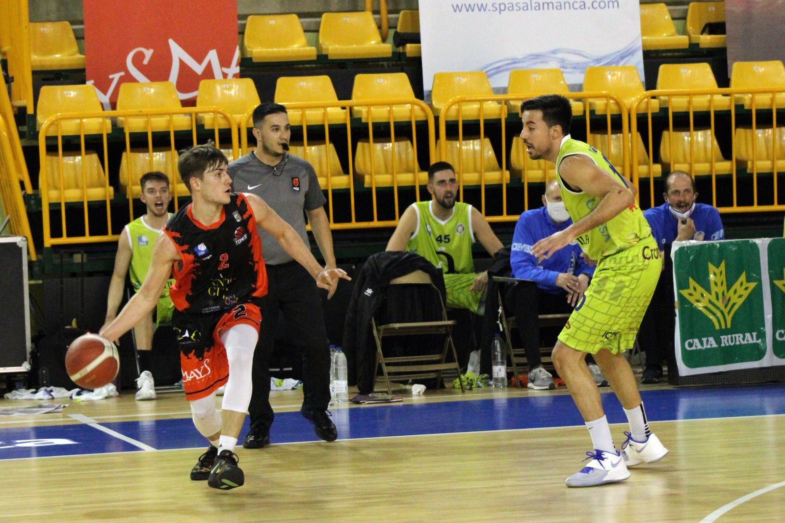 Kiko Guillem en su estreno con el CB Tormes | FOTO CB Tormes