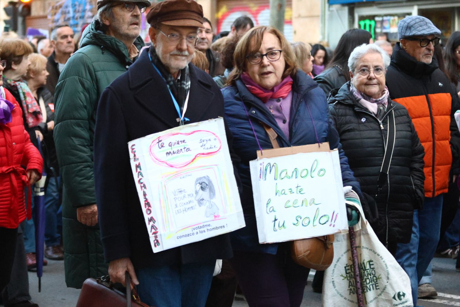 Manifestación por el 8M en Salamanca