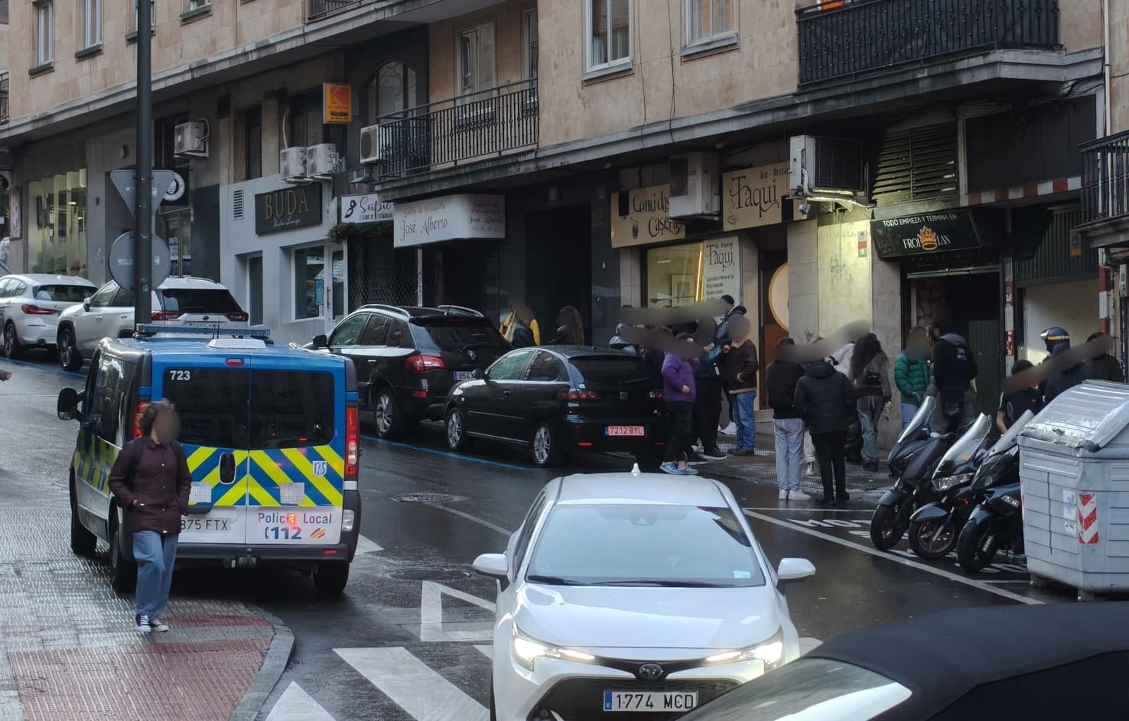 Redada en el after de la cuesta de Sancti-Spiritus