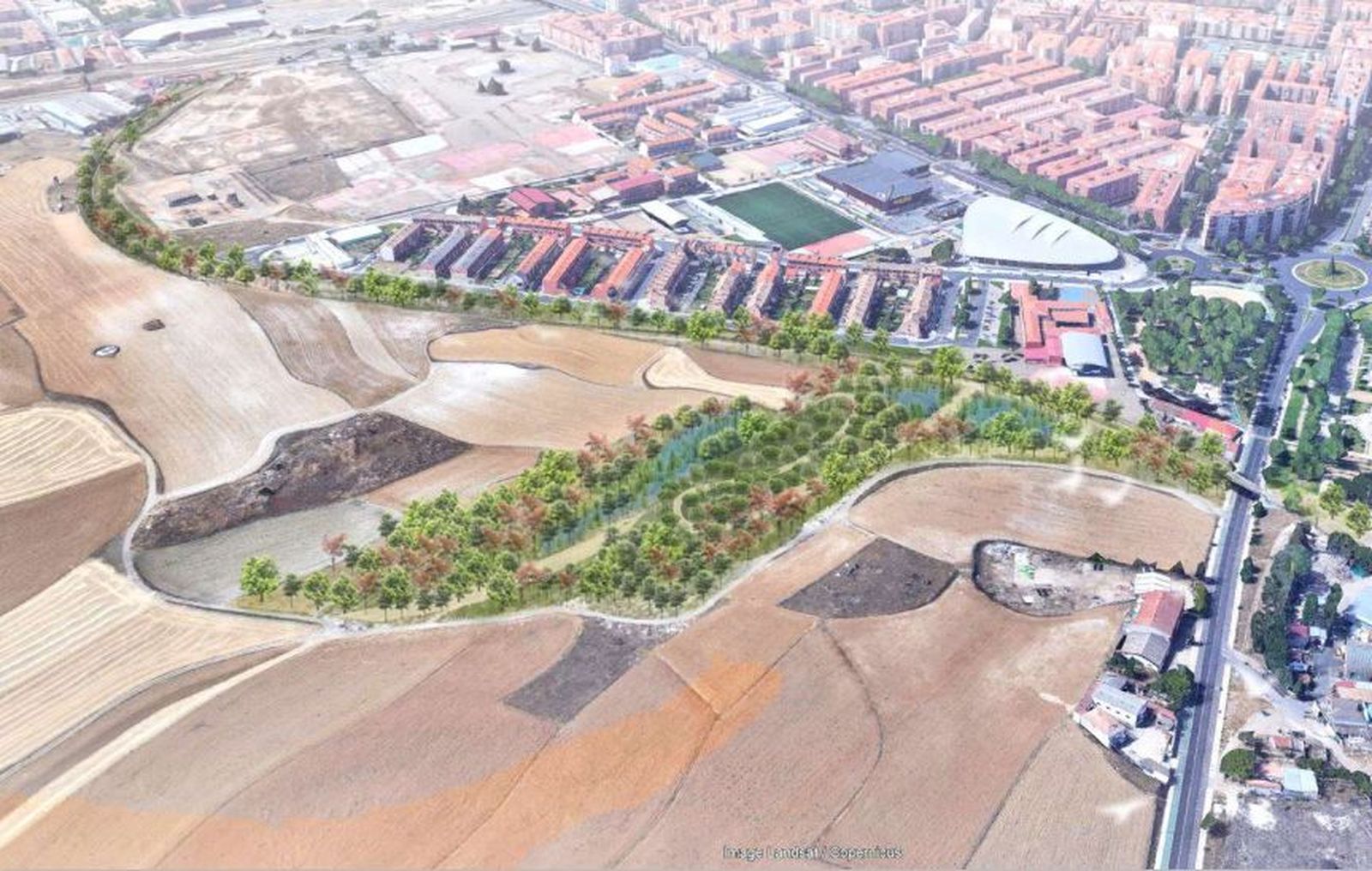 Proyecto parque forestal volcán de Garrido