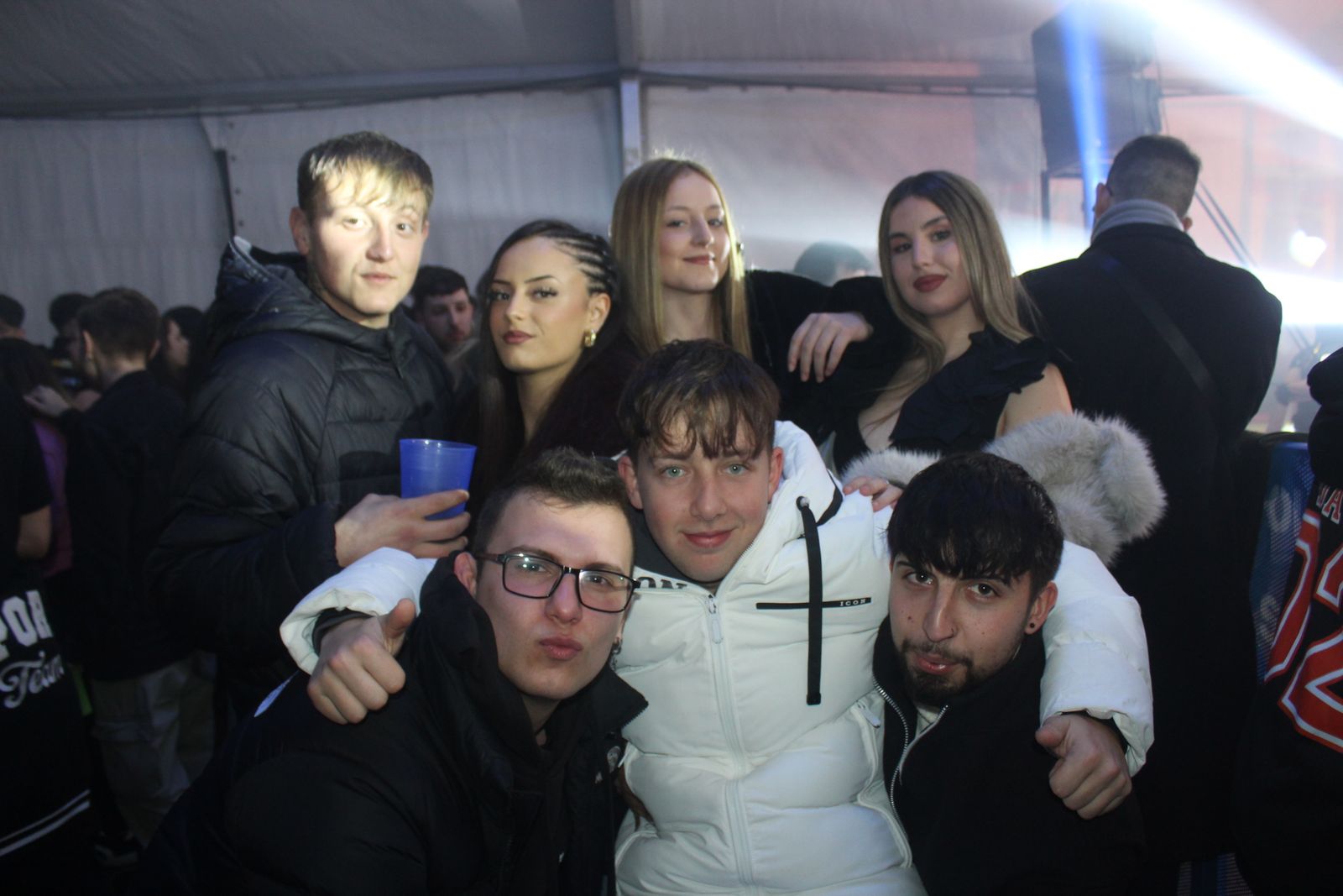 Salamanca de noche, sábado 7 de febrero