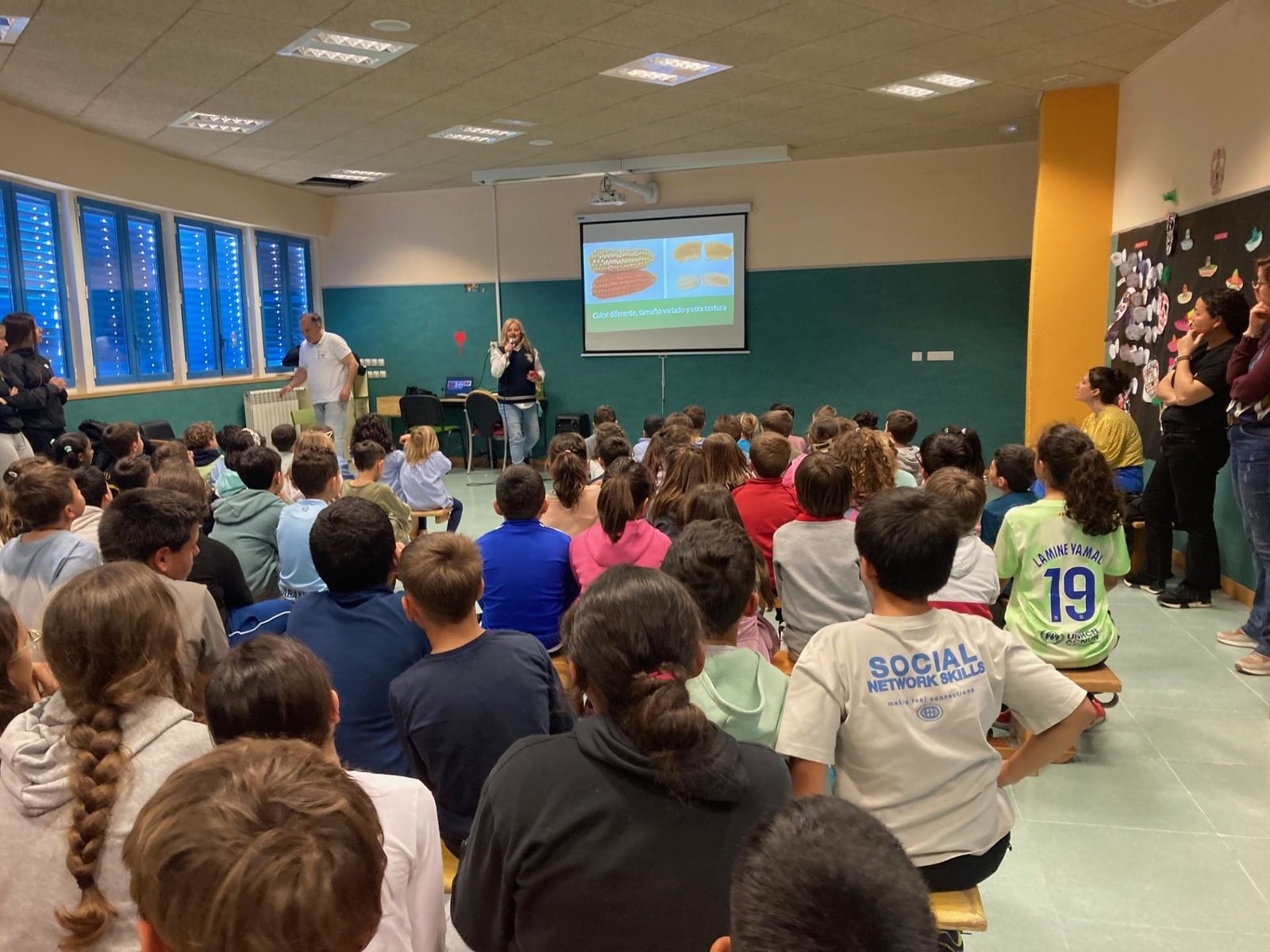 Medio millar de escolares zamoranos aprenden los beneficios de la alimentación ecológica y sostenible