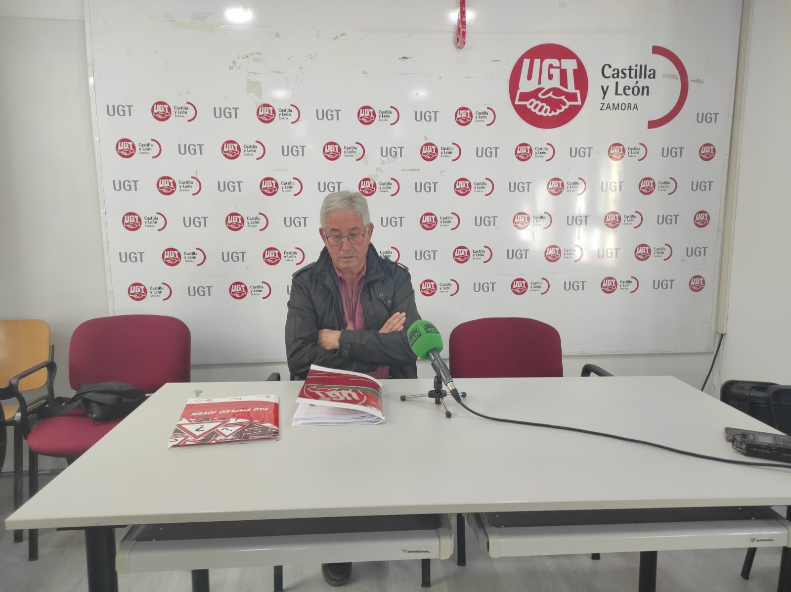 Portavoz de Sanidad UGT, Jerónimo Cantuche.