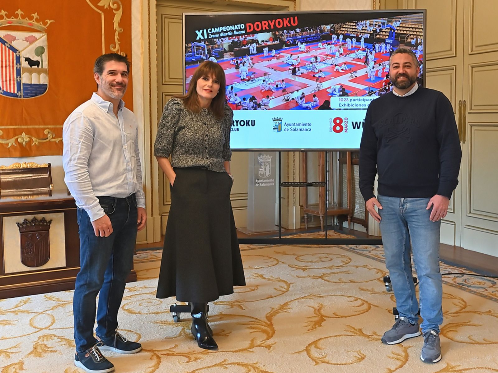 Presentación del XI Campeonato Doryoku con más de mil judokas de Castilla y León