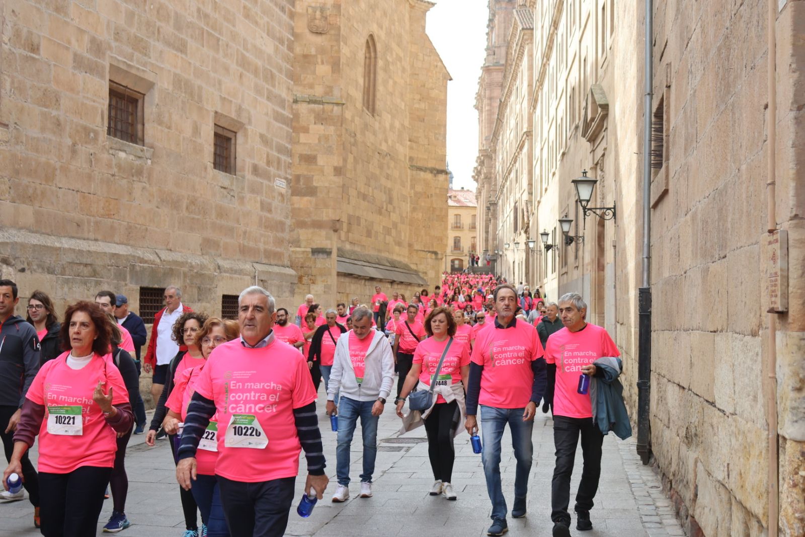 La marcha contra el cáncer vuelve a Salamanca un año más
