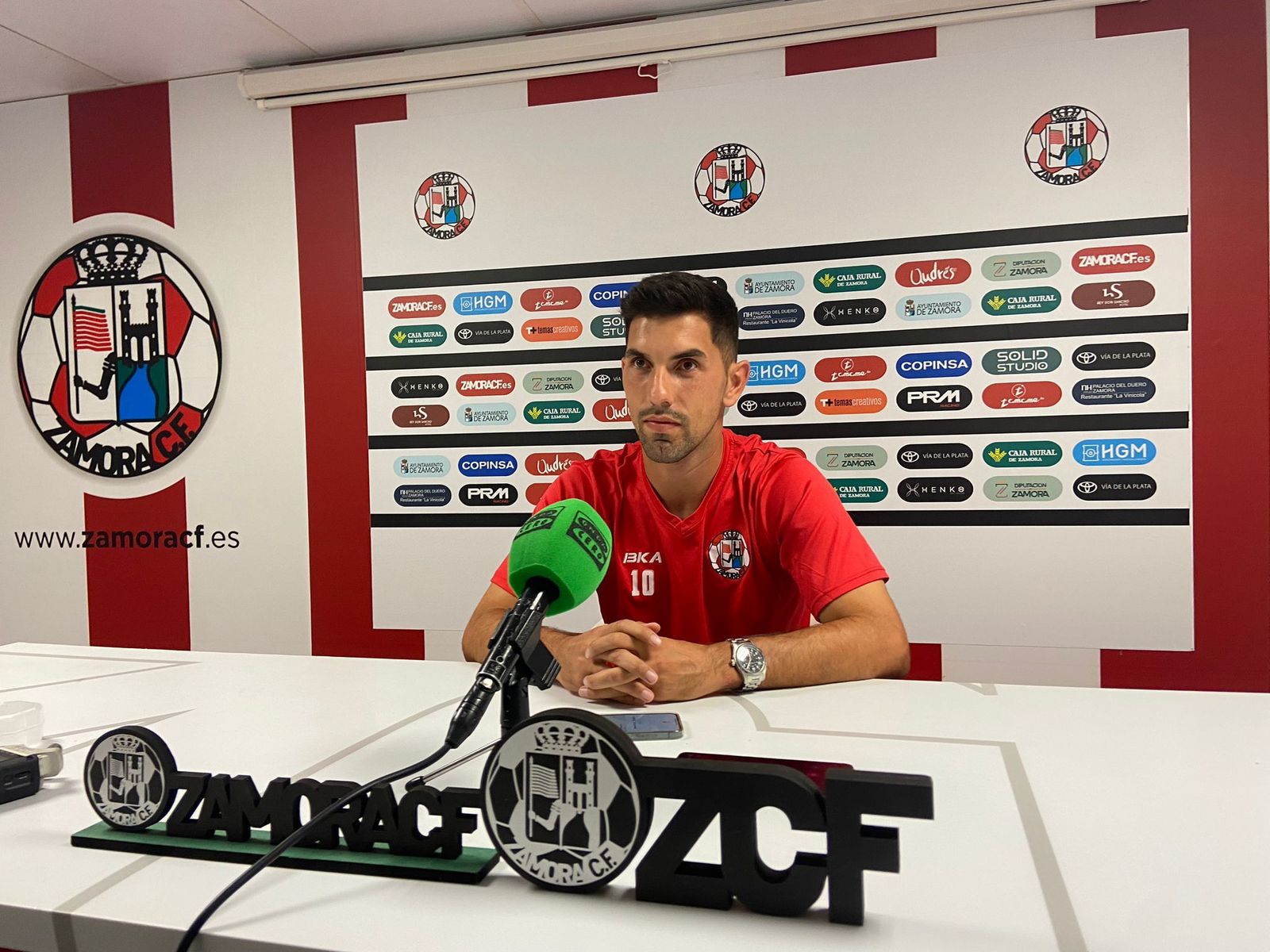 Carlos Ramos, jugador del Zamora Club de Fútbol.