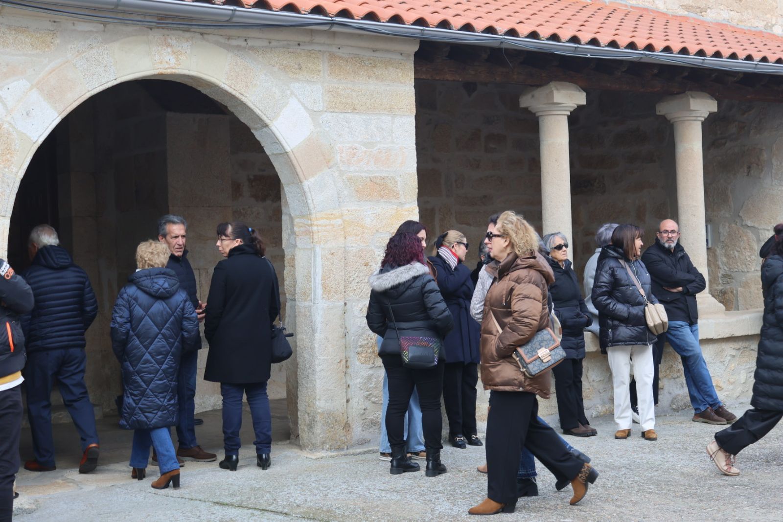Funeral del empresario Silvestre Sánchez Sierra en Aldearrodrigo