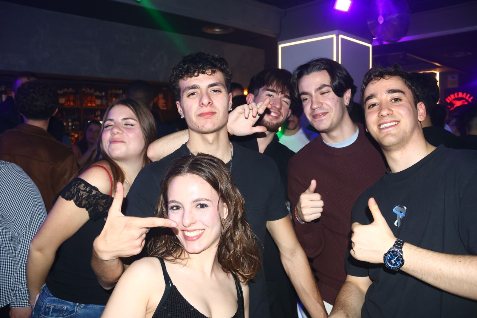 Salamanca de noche, sábado 21 de febrero