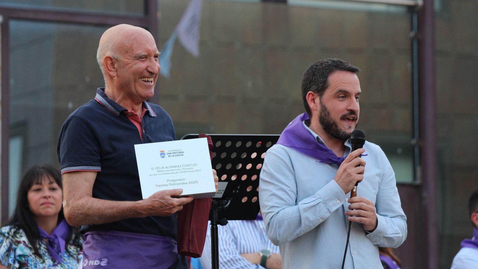 San Cristóbal de la Cuesta. Pregón a cargo de Félix Almaraz con charanga, concurso de disfraces y entrega de pañoletas. San Cristóbal de la Cuesta. Pregón a cargo de Félix Almaraz con charanga, concurso de disfraces y entrega de pañoletas.