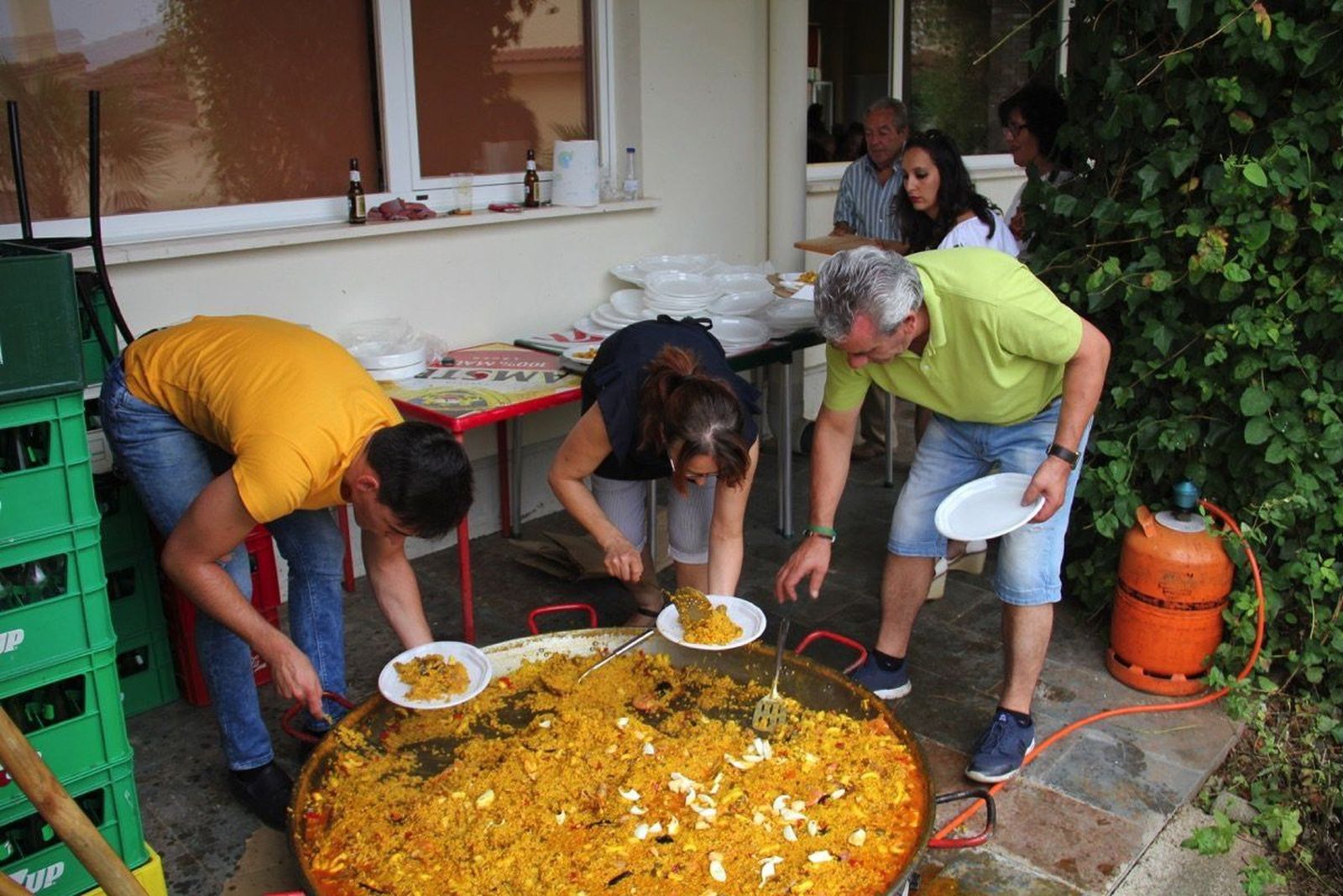 Paellada en Calzada de Don Diego
