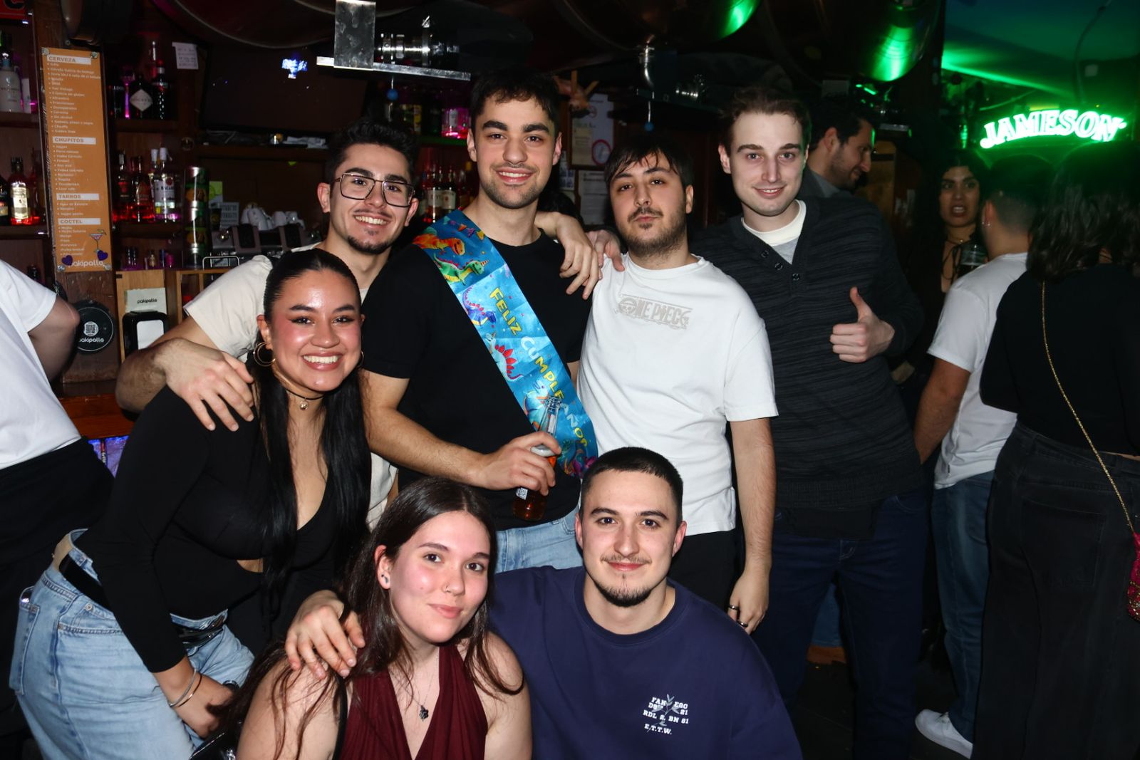 Salamanca de noche, sábado 21 de febrero