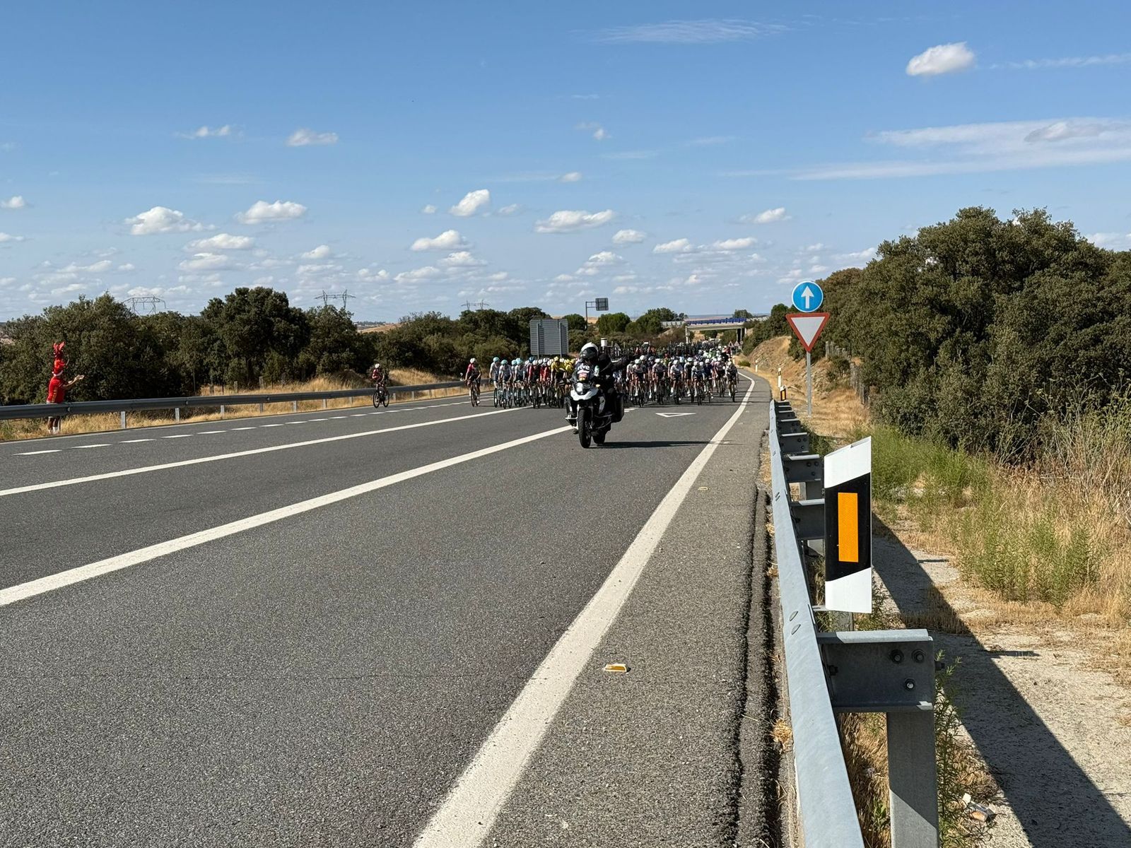 Vuelta ciclista a su paso por Salamanca