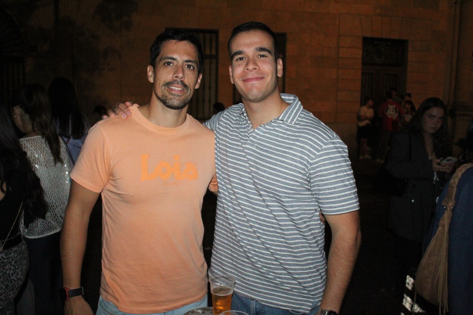 Ambiente en la Feria de Día en la tarde de este jueves