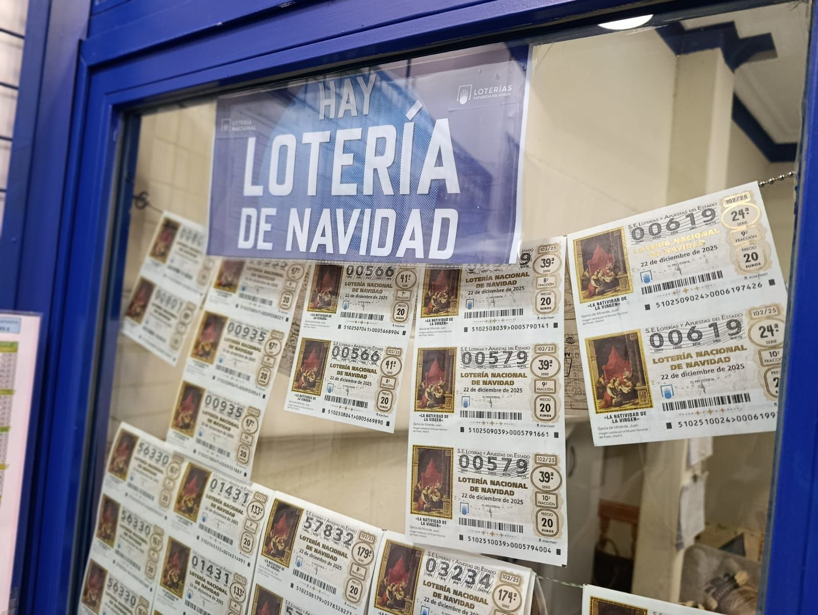 Décimos de Lotería de Navidad