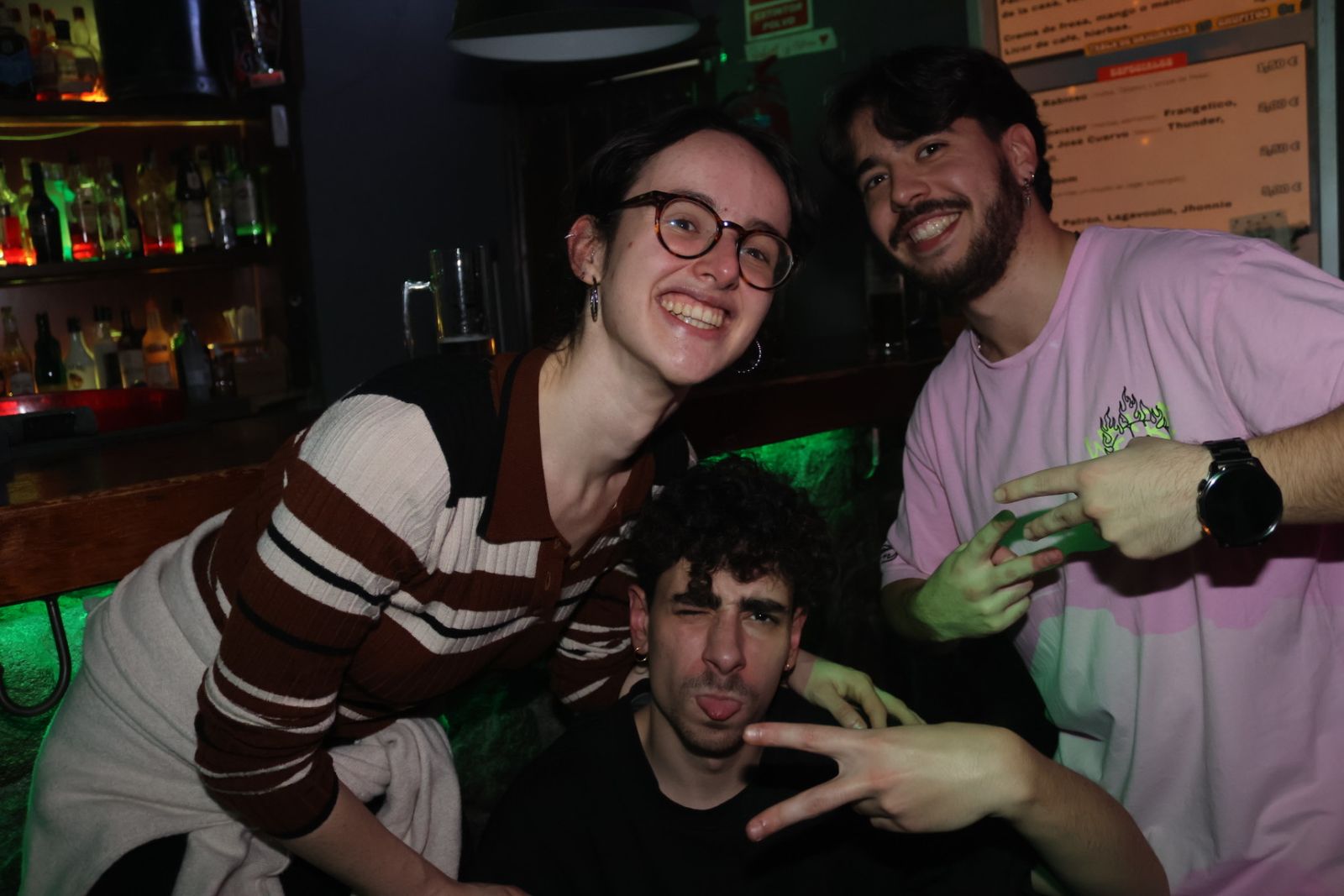 Salamanca de noche, sábado 17 de enero