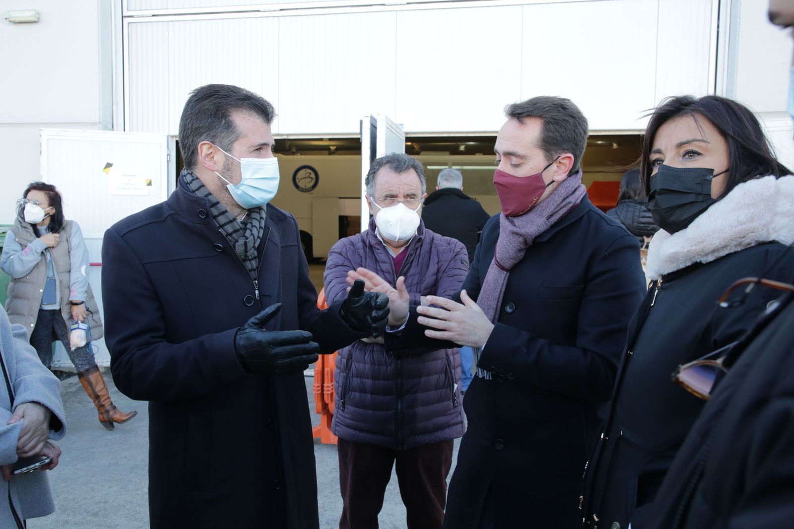 Tudanca en su visita a Benavente