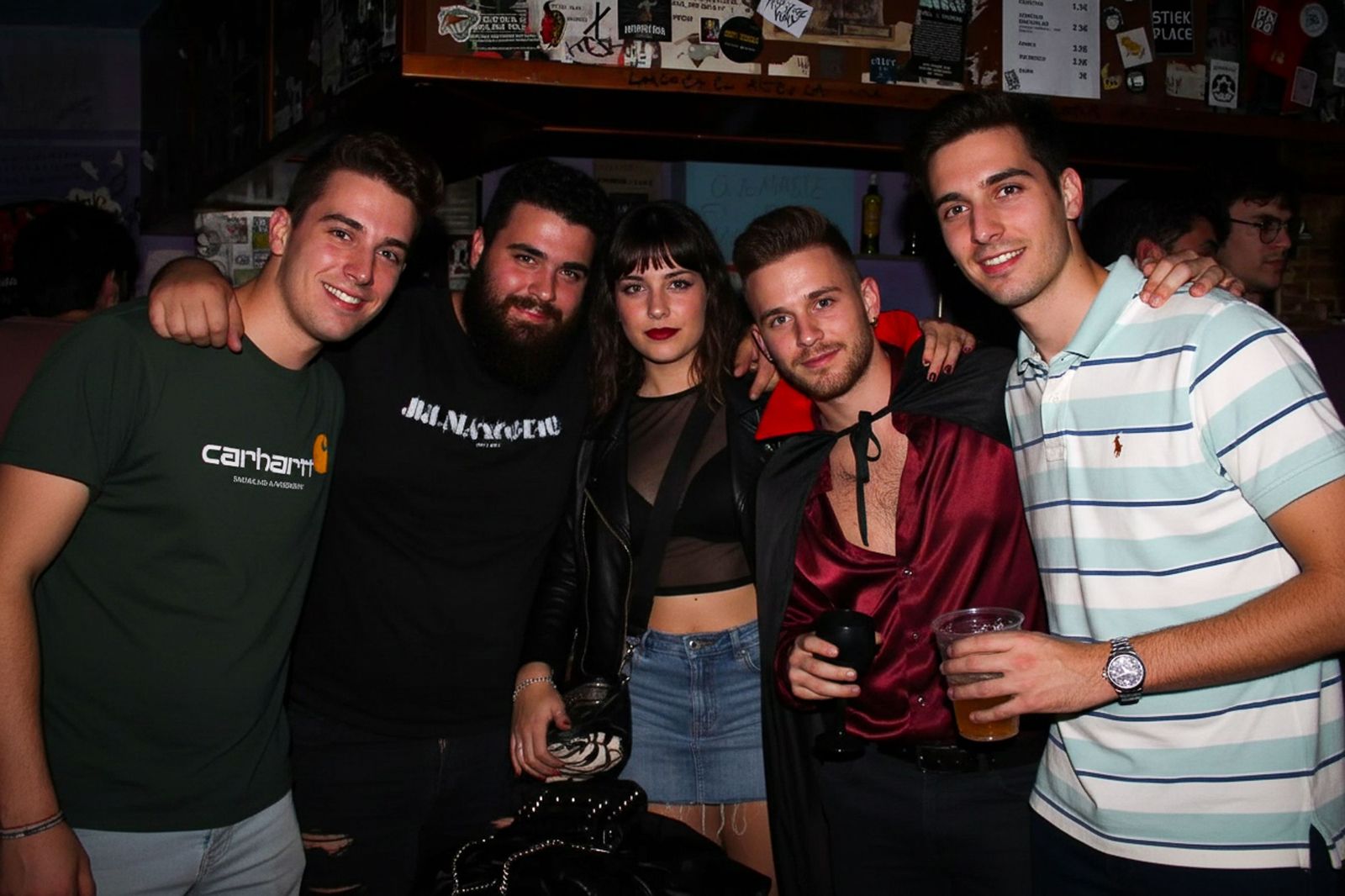 Salamanca de noche, viernes 31 de octubre