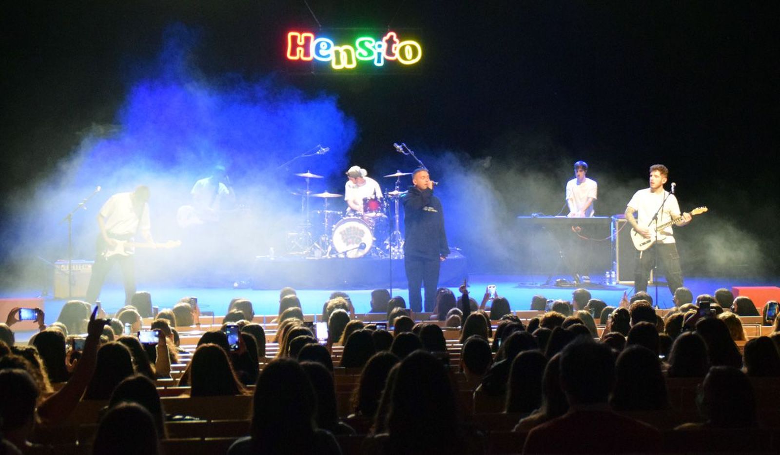 Un instante de la actuación de Hens en el Ramos Carrión