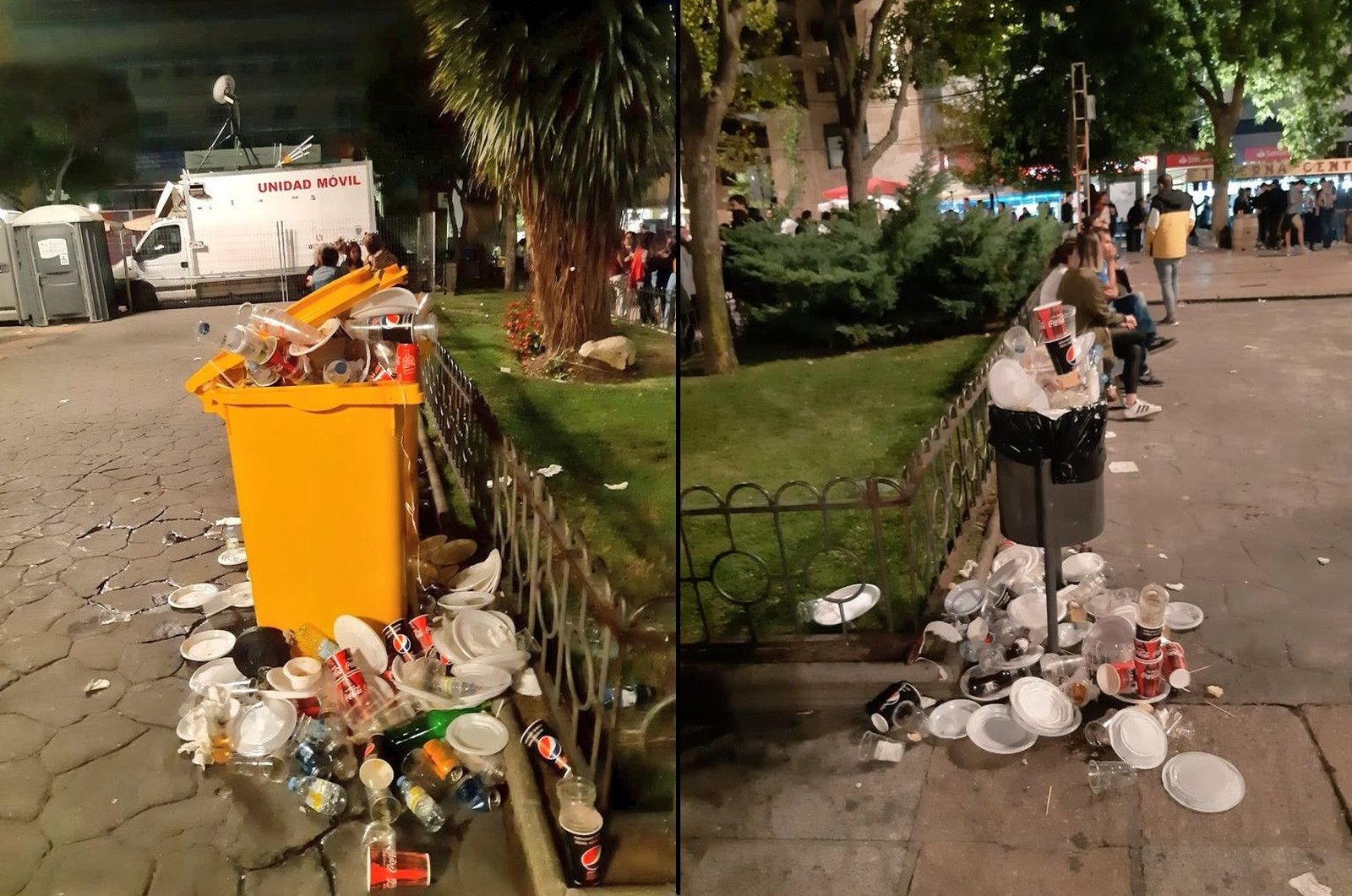 Foto residuos casetas Los Bandos 1