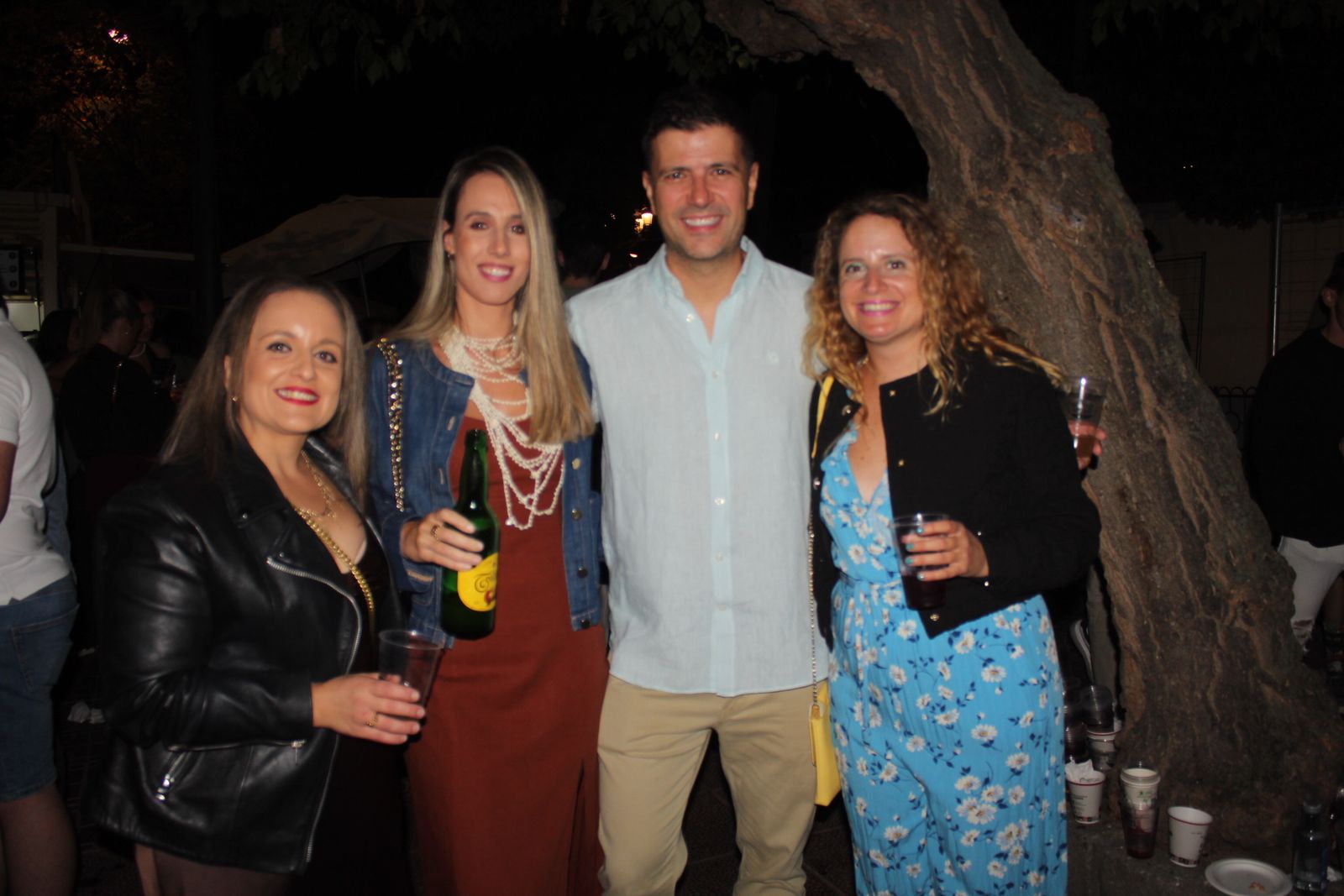Ambiente en la Feria de Día en la tarde de este sábado