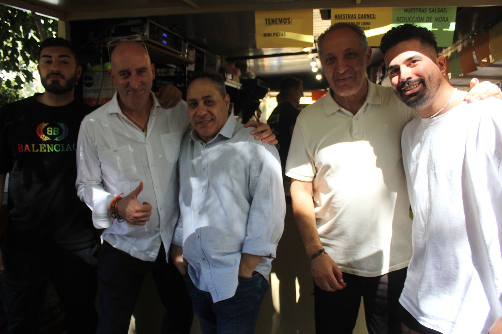 Ambiente en la Feria de Día en el mediodía de este jueves