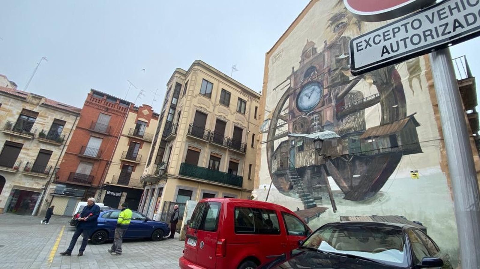 Ora aparcamieento trasera