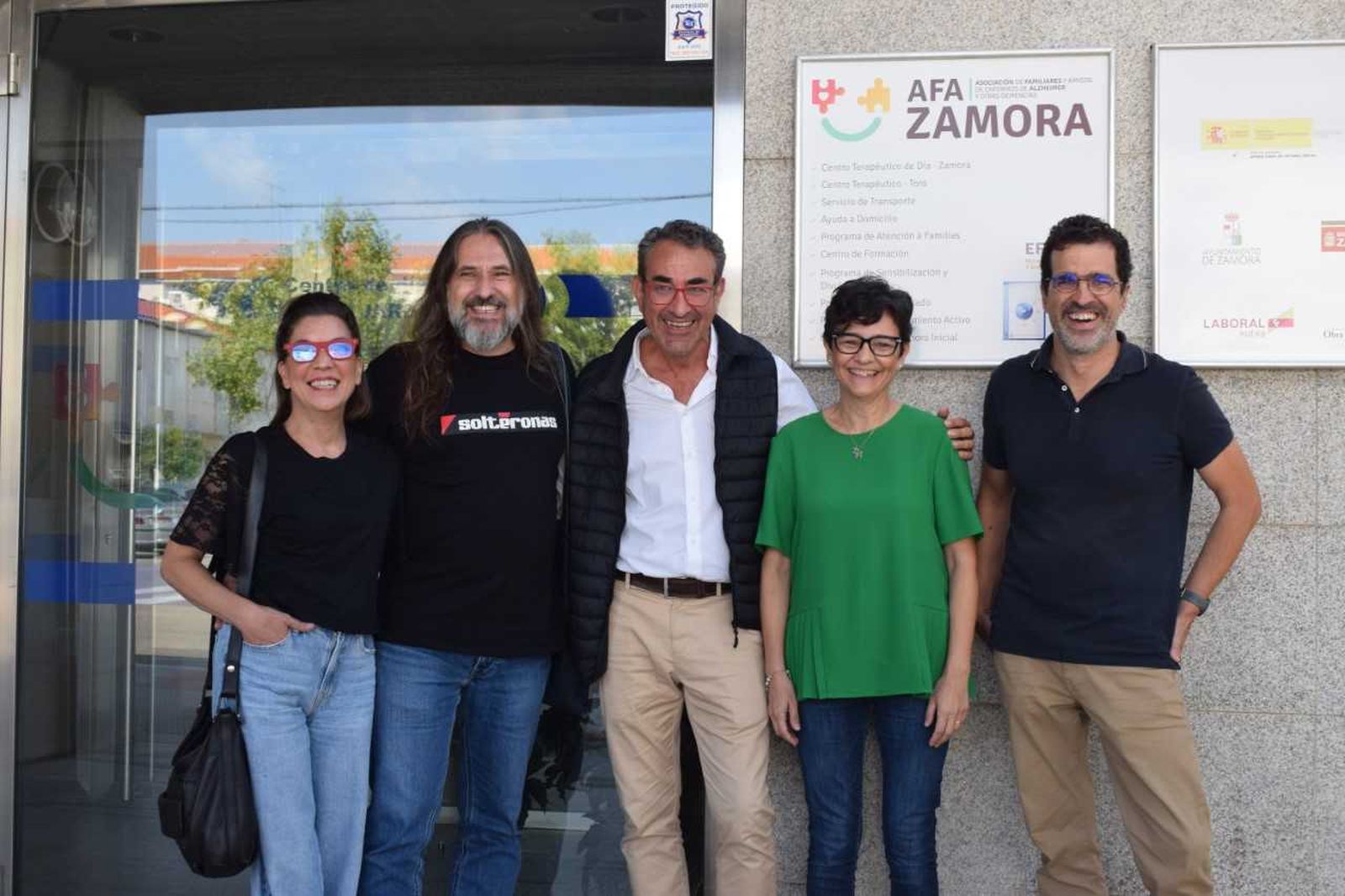 Presentación del documental en la sede de AFA Zamora