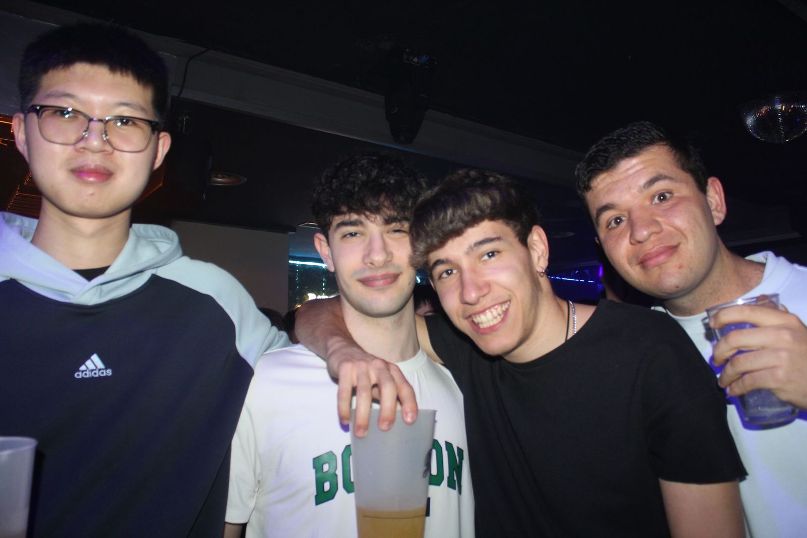 Salamanca de noche, sabado 28 de febrero