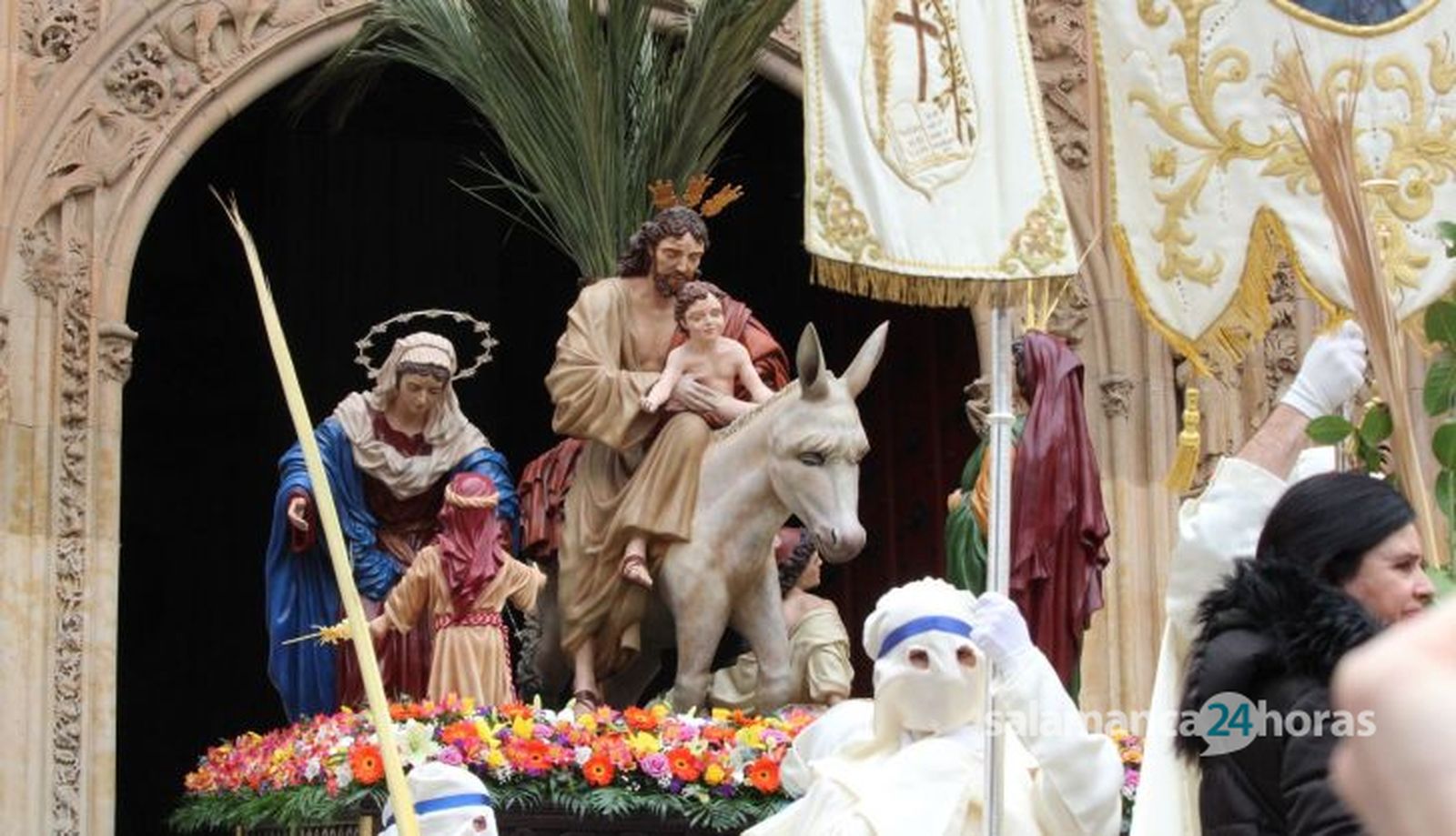 Procesión de la Borriquilla en Salamanca, Domingo de Ramos 13 de abril de 2025