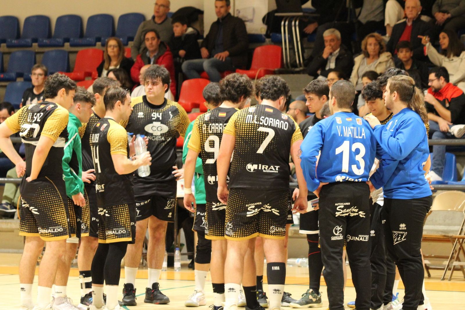 BM Salamanca - BM Soria. Foto de archivo