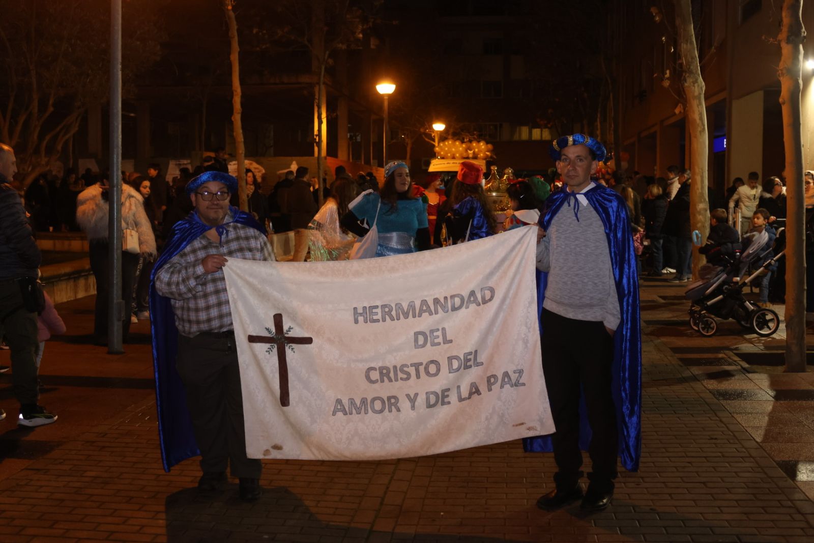 Pasacalles navideño en el barrio de El Zurguén