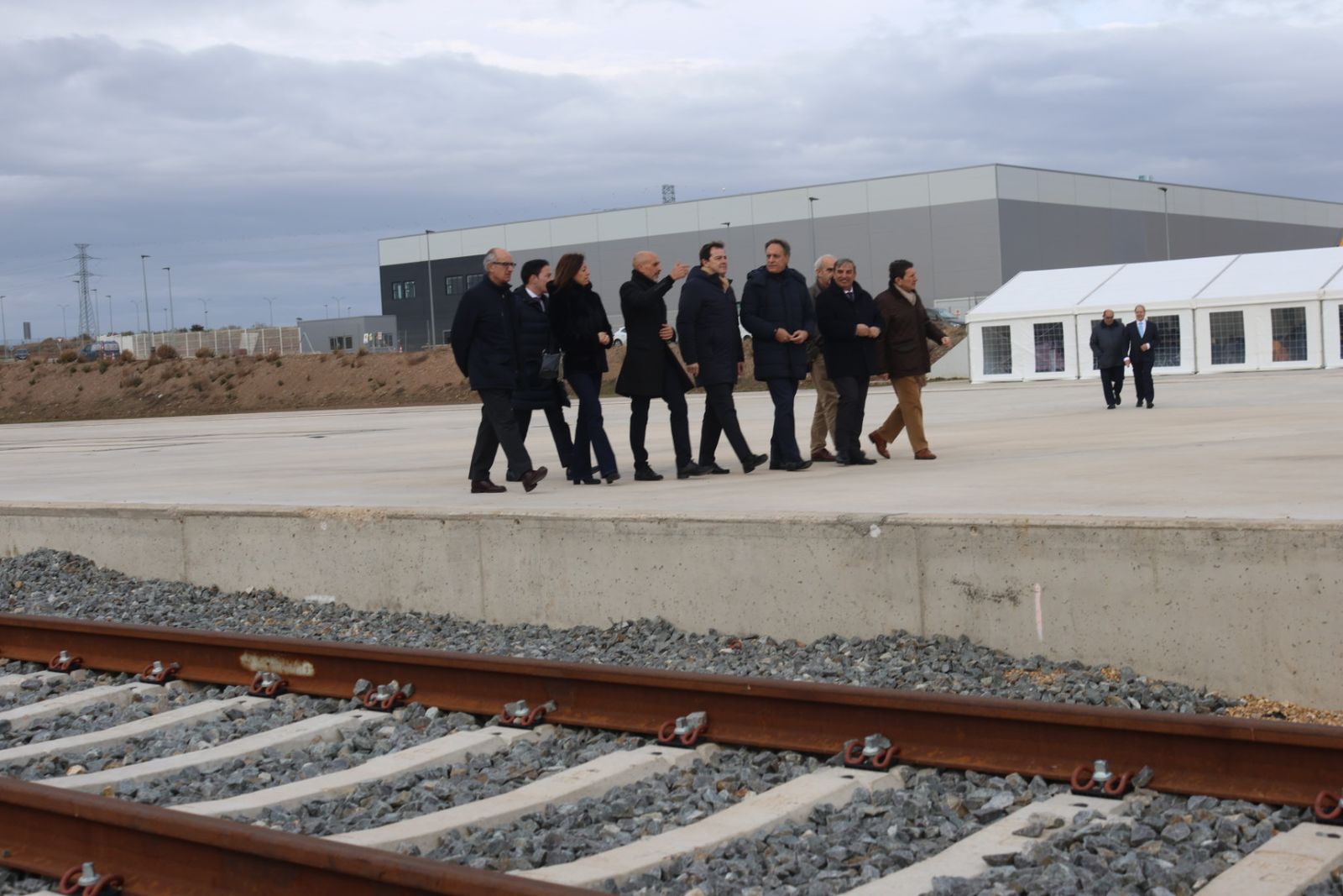 Presentación de la Plataforma Intermodal ferroviaria de Salamanca