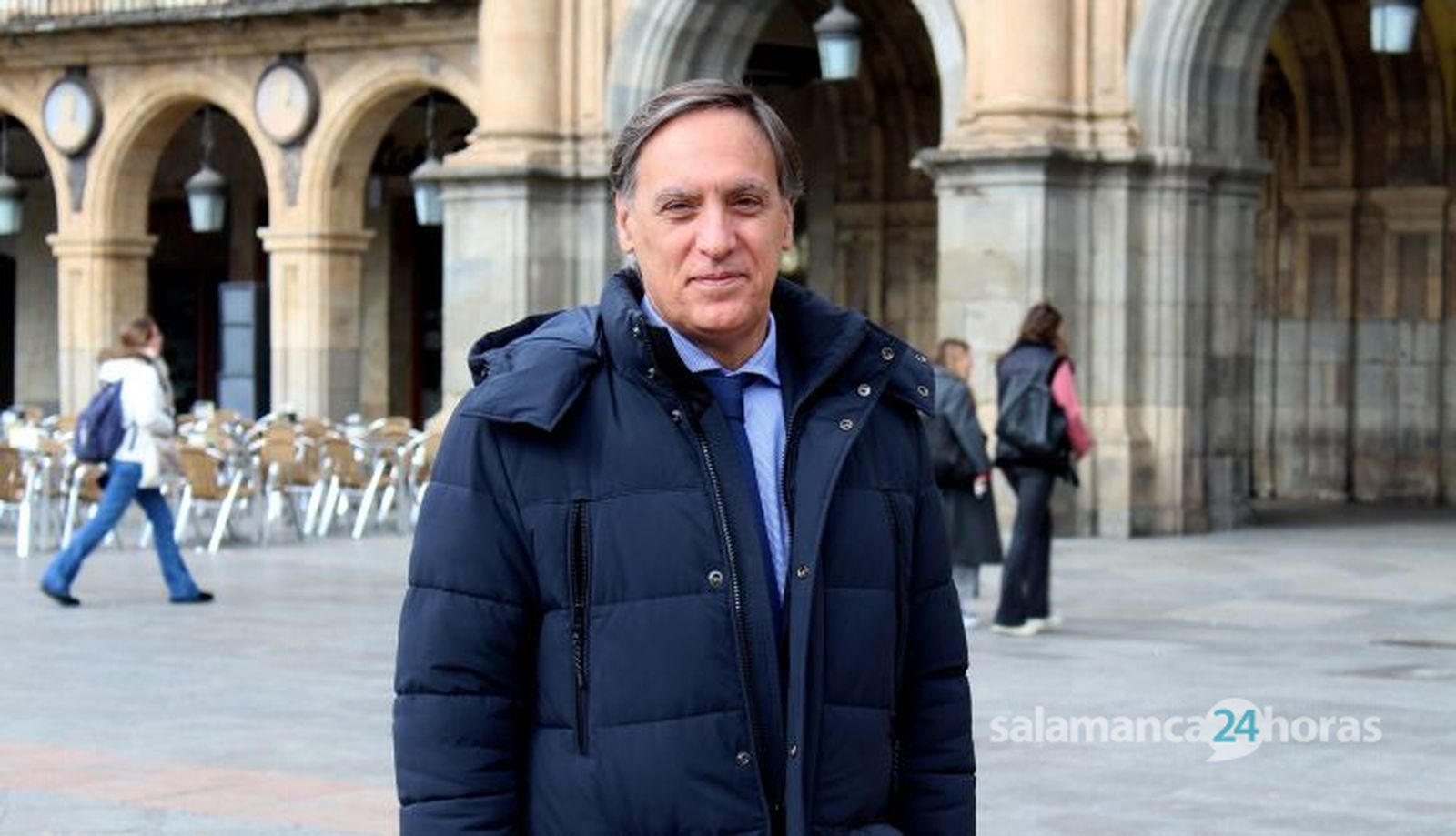 Carlos García Carbayo en una entrevista con Salamanca24horas (3)