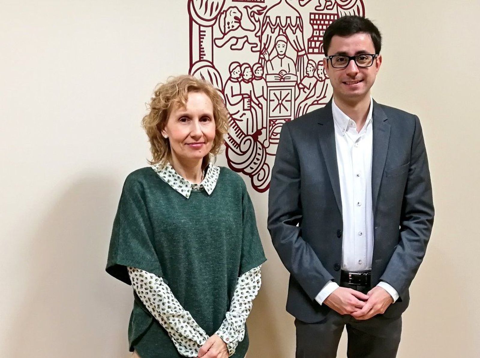 Foto Mateos Rectora UPSA