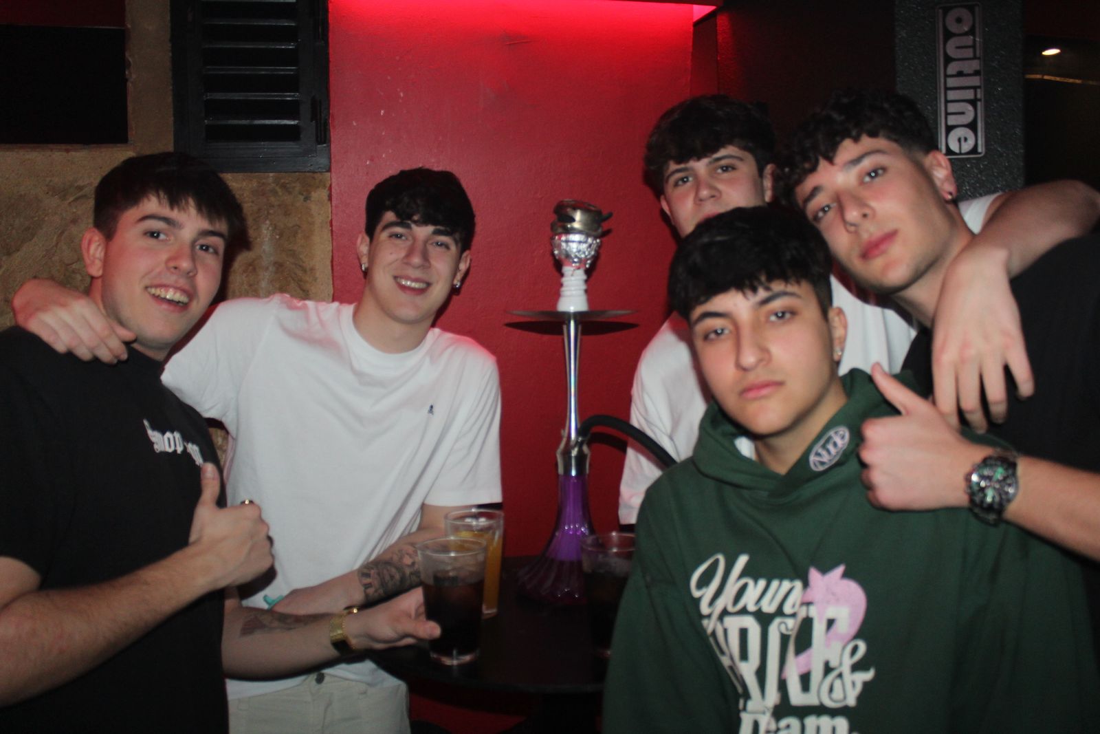 Salamanca de noche, jueves 5 de marzo