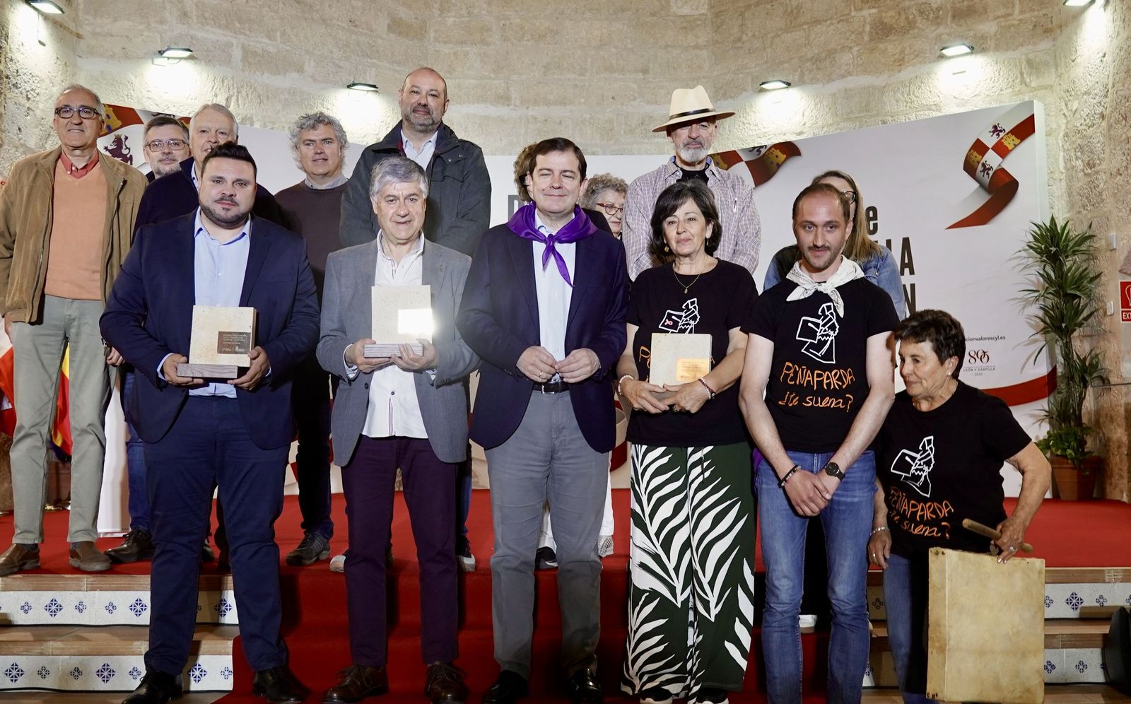 Eduardo Margareto / ICAL . El presidente en funciones de la Junta, Alfonso Fernández Mañueco, participa en el acto de entrega de los I Premios de la Música Folk y Tradicional de Castilla y León
