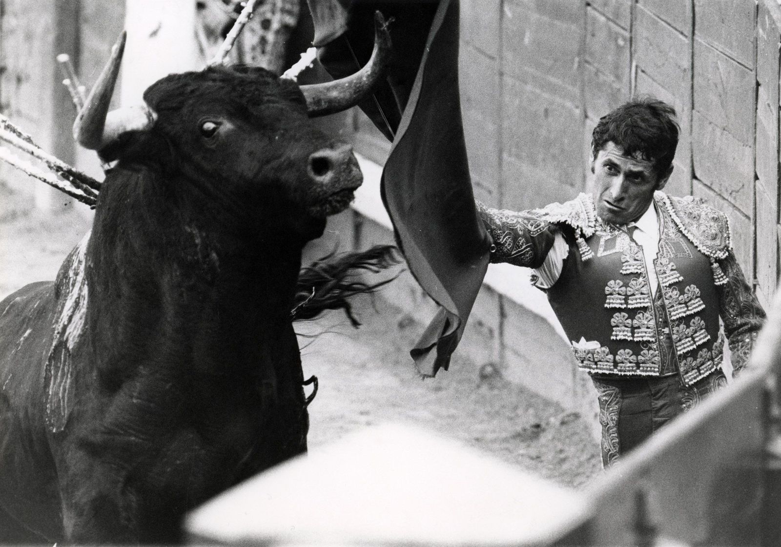 Andrés Vázquez. Plaza de Toros de Las Ventas. Foto Cifra Gráfica. 1974. AGA Andrés Vázquez. Plaza de Toros de Las Ventas. Foto Cifra Gráfica. 1974. AGA