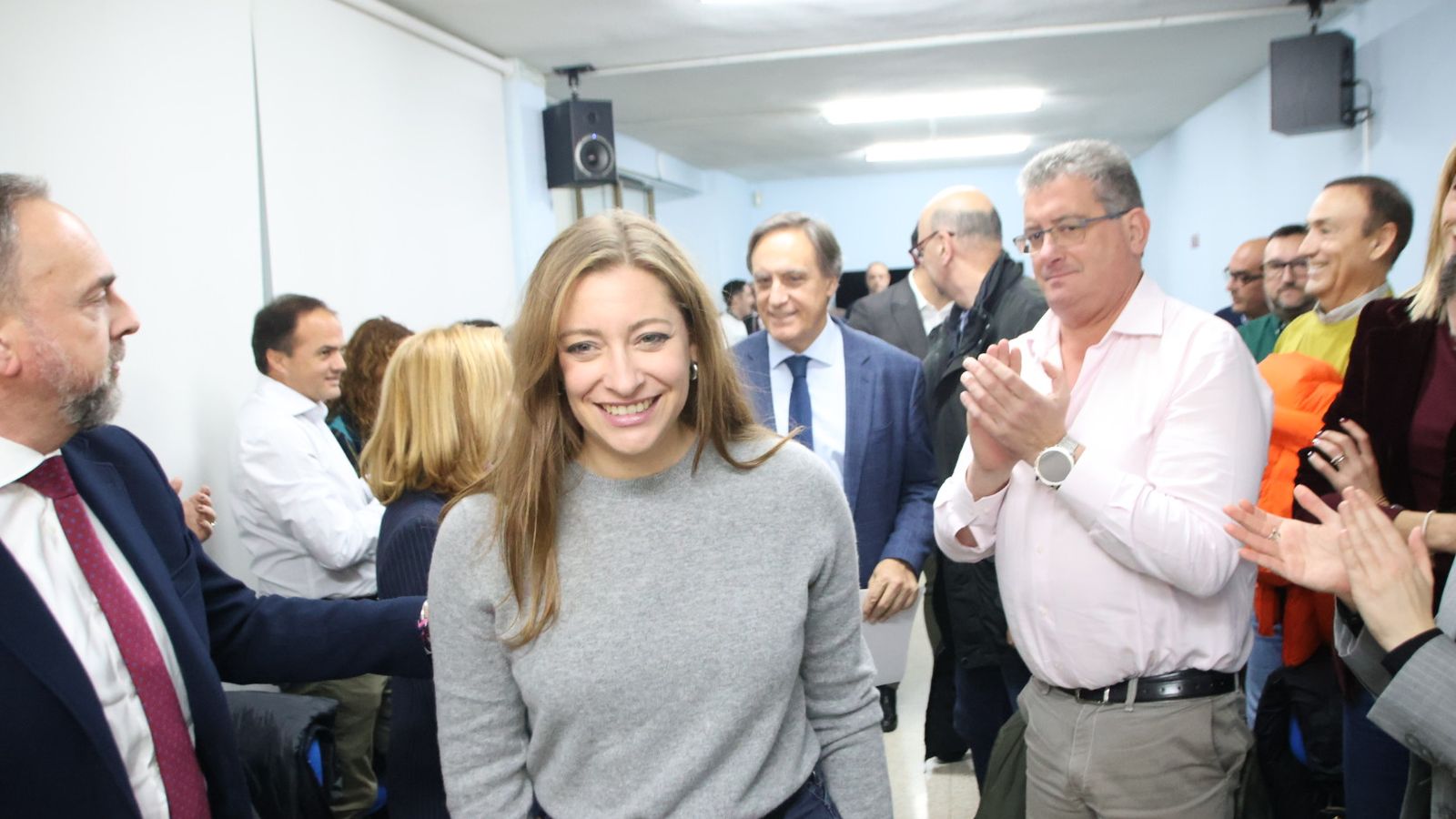 Acto sobre la ELA en la sede provincial del PP