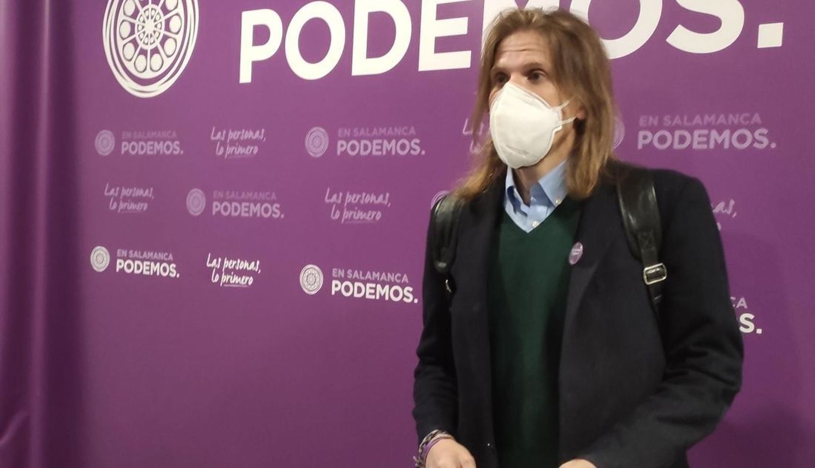 El secretario general de Podemos en Castilla y León, Pablo Fernández | EP